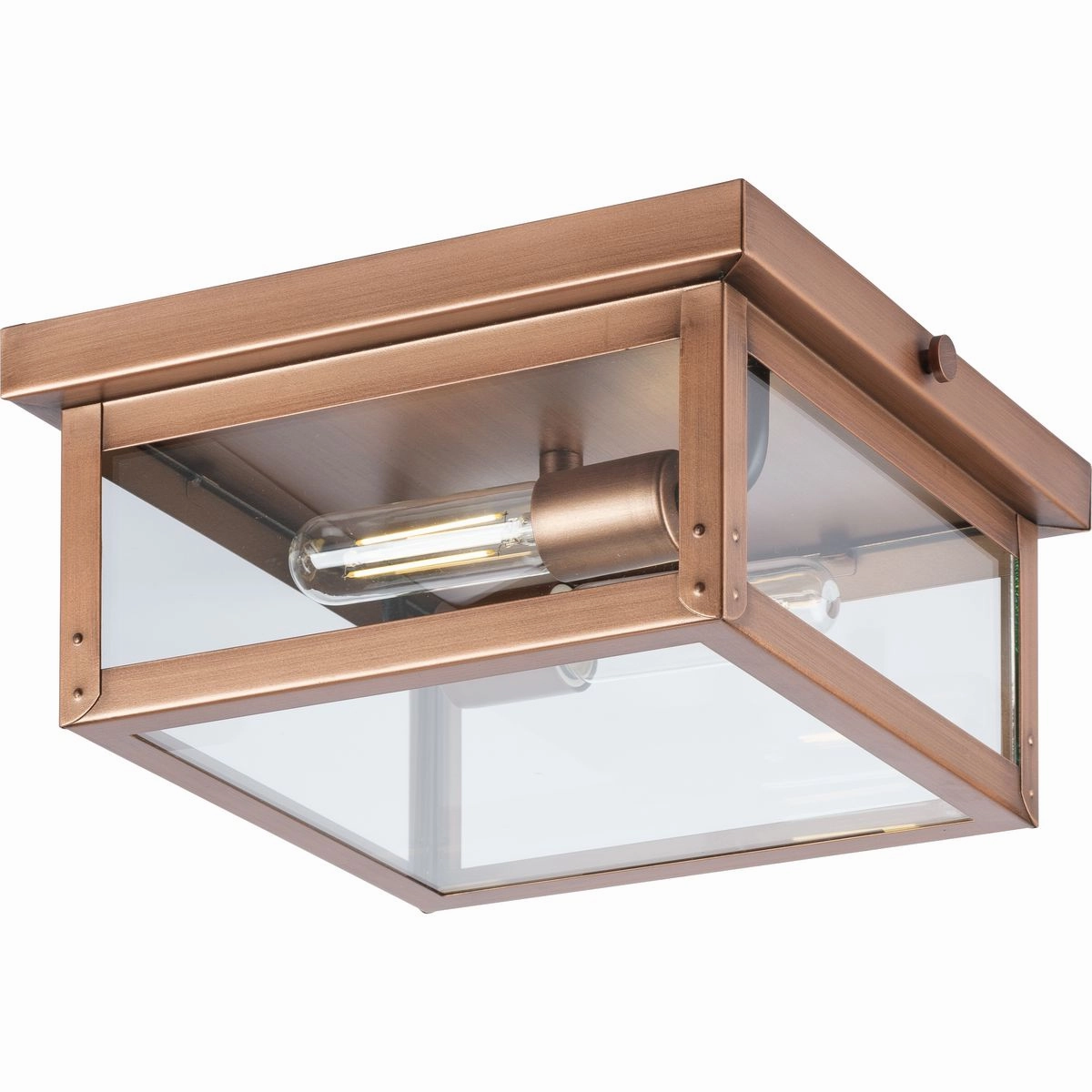 Union Square 2-Light Outdoor Flush Mount