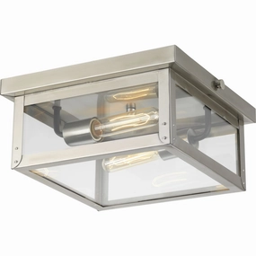 Union Square 2-Light Outdoor Flush MountWeatherproof outdoor lighting