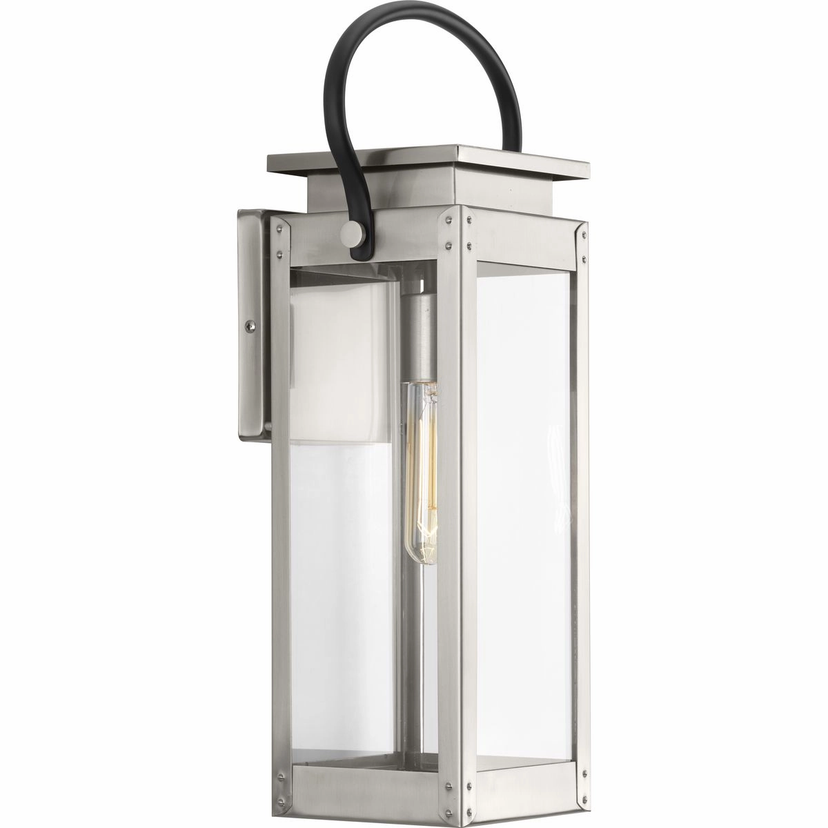 Union Square One Light Wall Lantern Stainless Steel