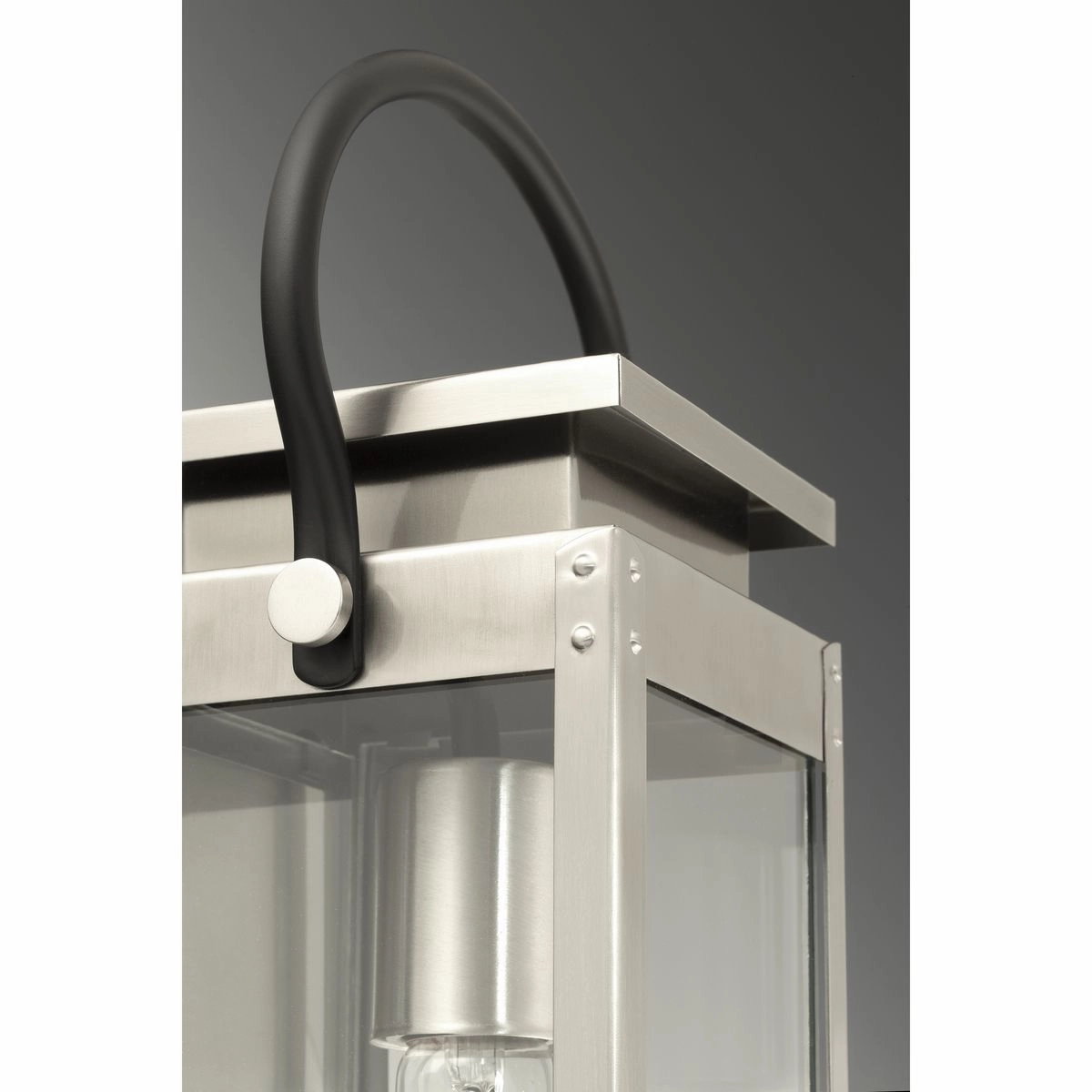 Union Square One Light Wall Lantern Stainless Steel