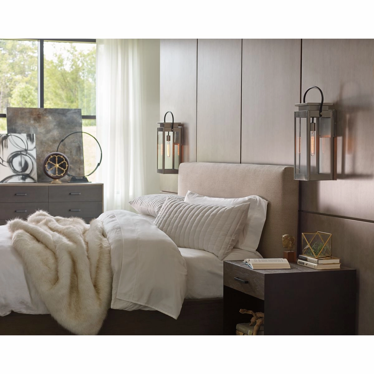 Union Square One Light Wall Lantern Stainless Steel