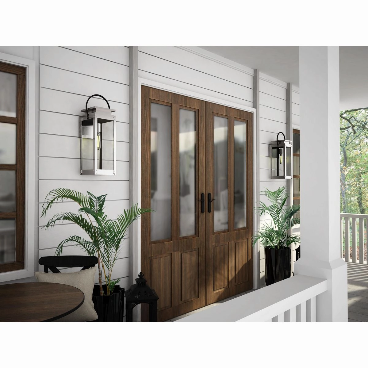 Union Square One Light Wall Lantern Stainless Steel