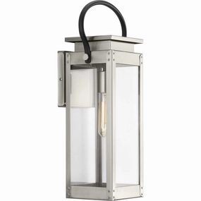 Union Square One Light Wall Lantern Stainless SteelOutdoor wall sconces with motion sensor
