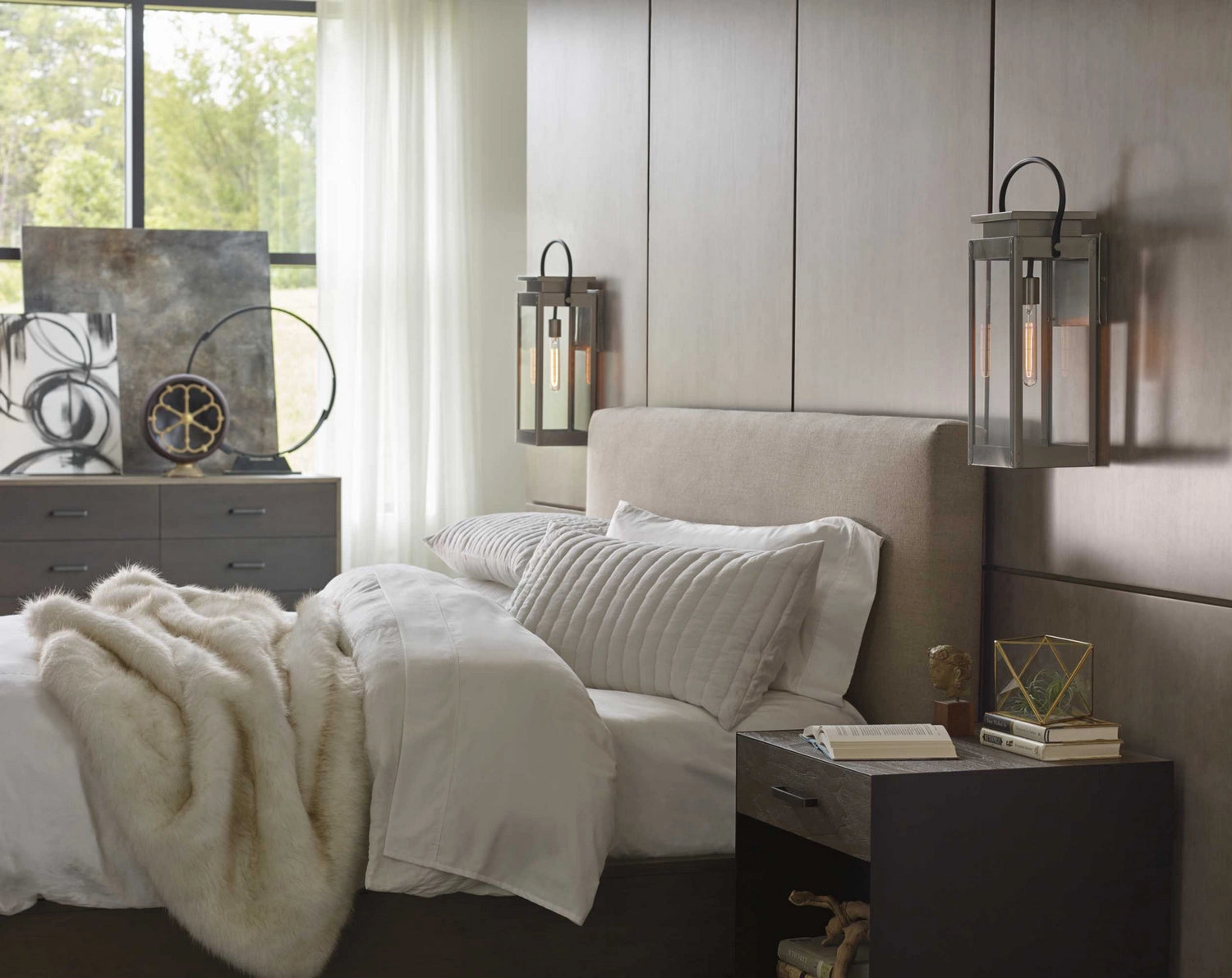 Union Square One Light Wall Lantern Stainless Steel