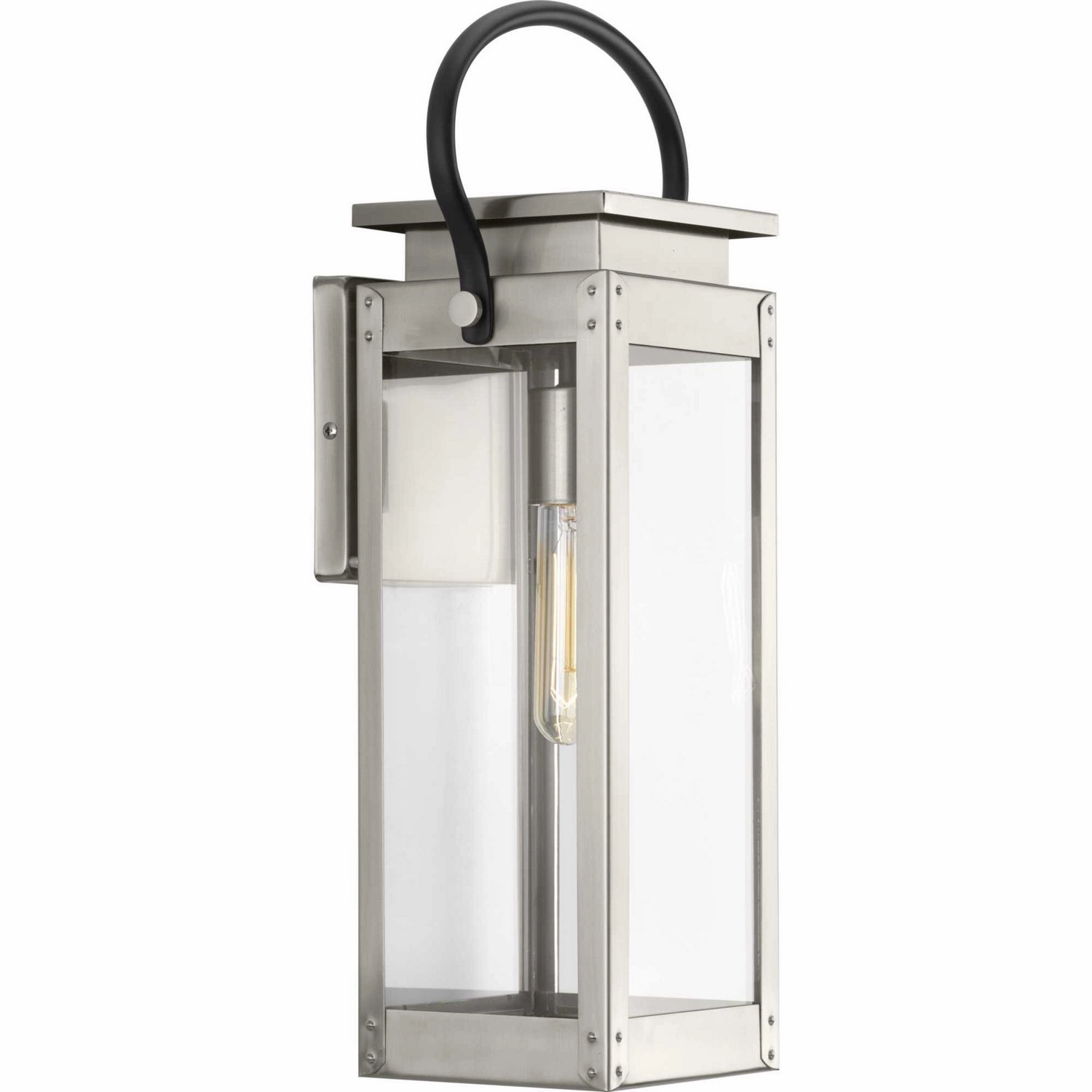 Union Square One Light Wall Lantern Stainless SteelOutdoor wall sconces with motion sensor