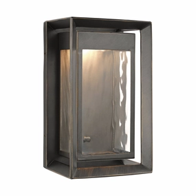 Urbandale LED Lantern Antique BronzeOutdoor wall sconces with motion sensor