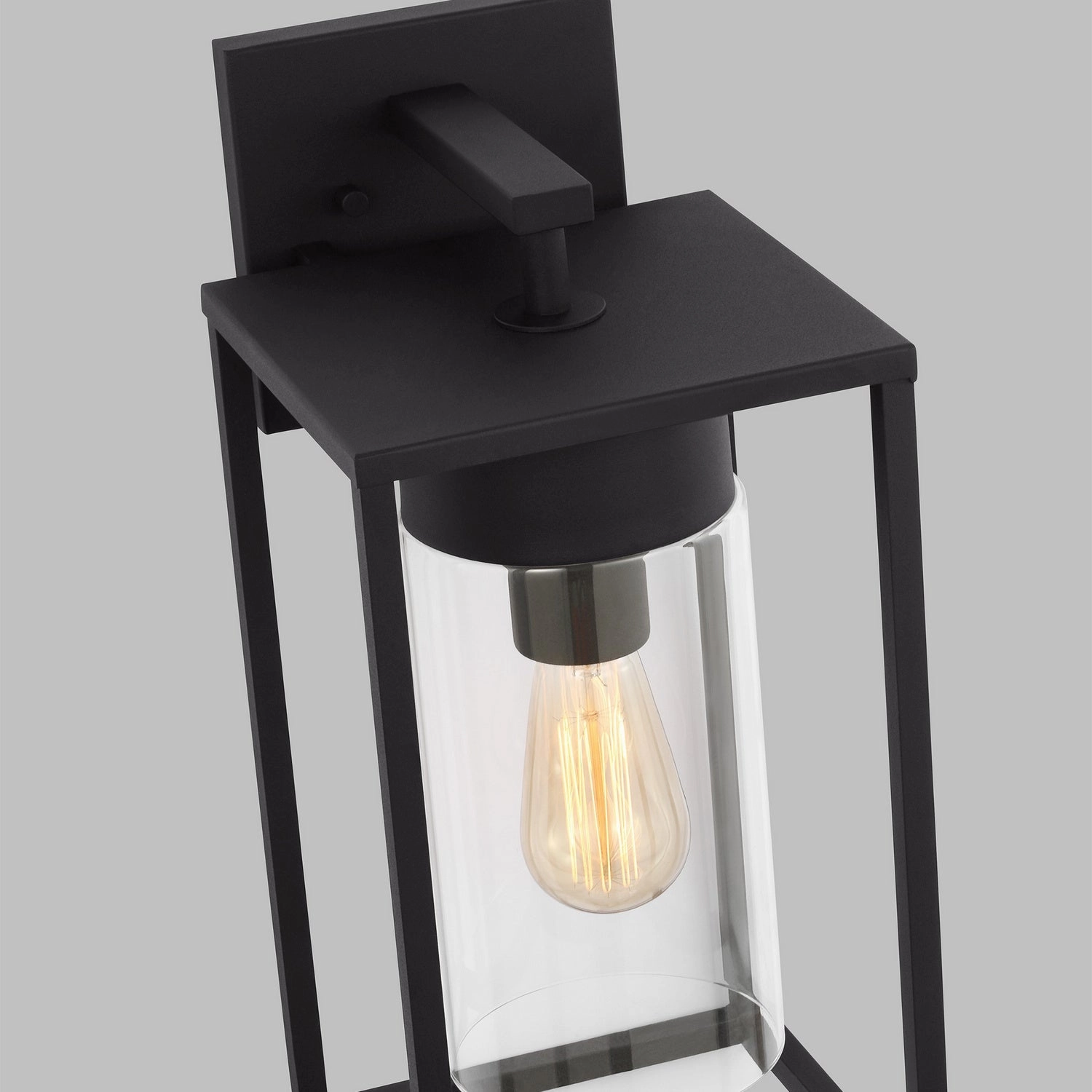 Vado One Light Outdoor Wall Lantern Black