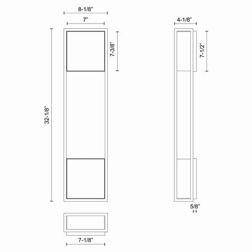 Vail 32" Exterior Wall