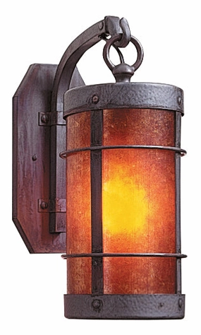 Valencia One Light Wall Mount Mission BrownOutdoor wall sconces with motion sensor