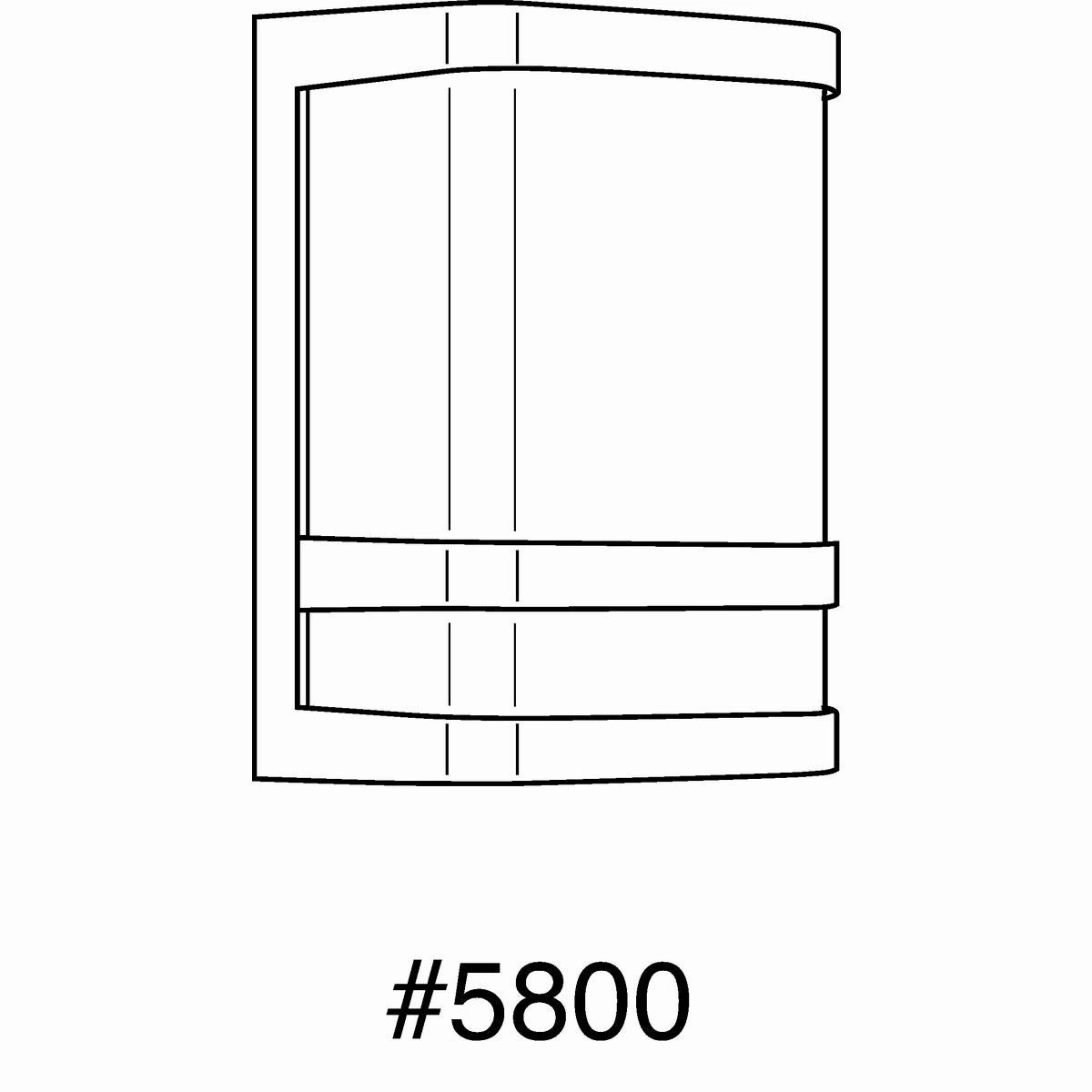 Valera Led LED Linear Lantern Architectural Bronze