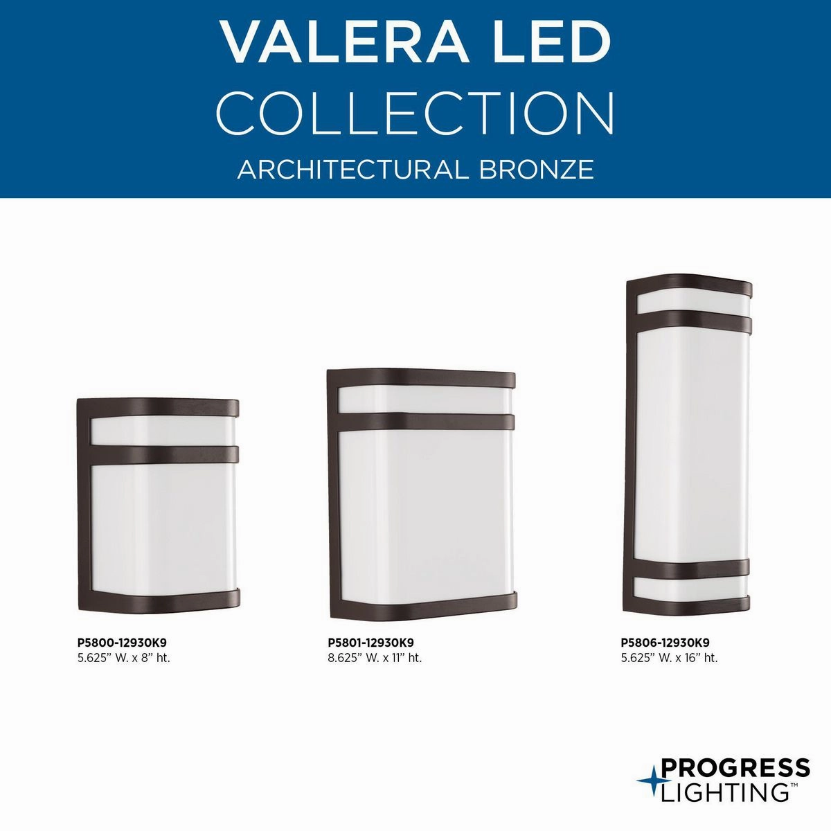Valera Led LED Linear Lantern Architectural Bronze