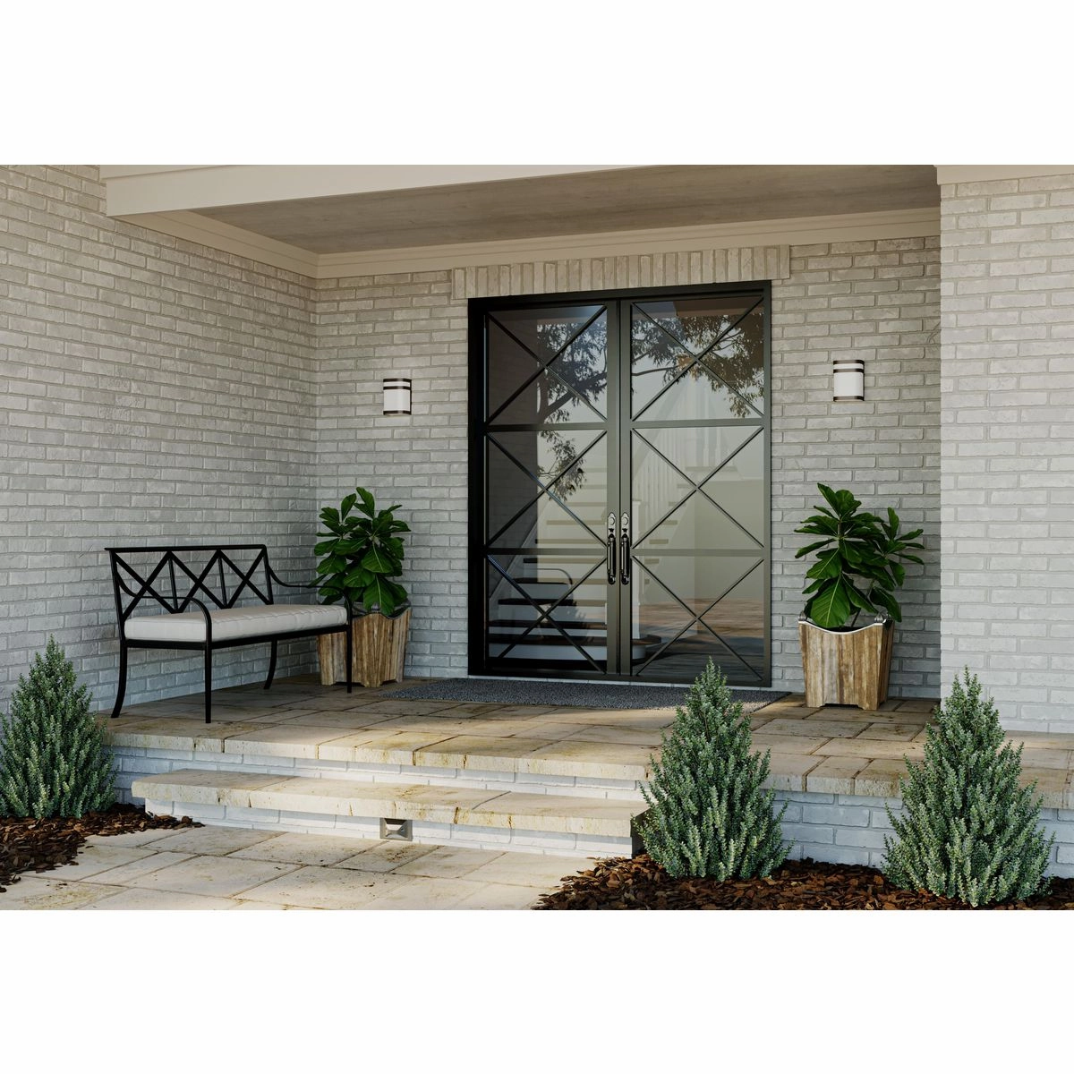 Valera Led LED Linear Lantern Architectural Bronze