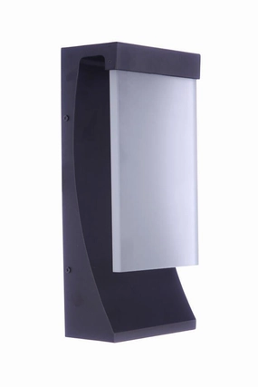 Vault LED Outdoor Wall Lantern MidnightOutdoor wall sconces with motion sensor