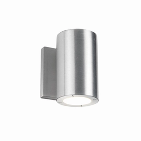 Vessel LED Outdoor Wall Sconce Brushed AluminumOutdoor wall sconces with motion sensor
