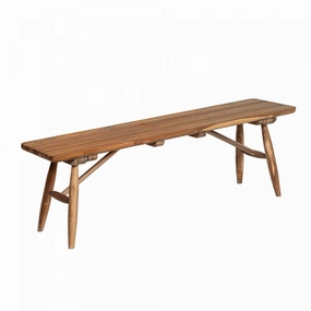 Veylor Outdoor Dining Bench - Brownoutdoor patio furniture set
