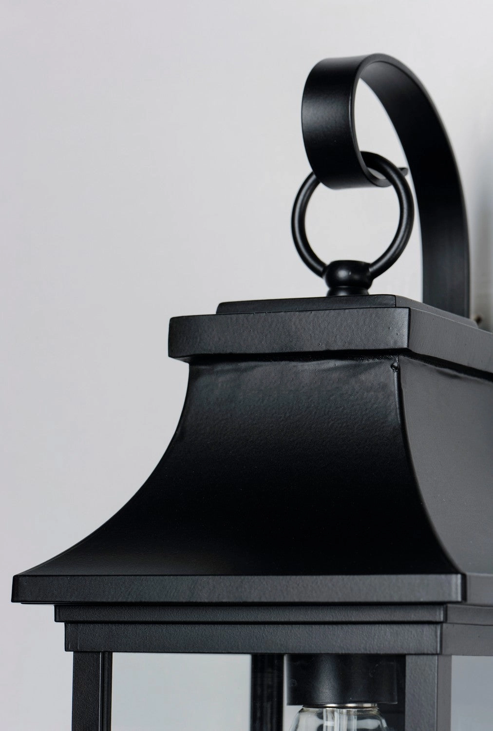Vicksburg One Light Outdoor Wall Lantern Black