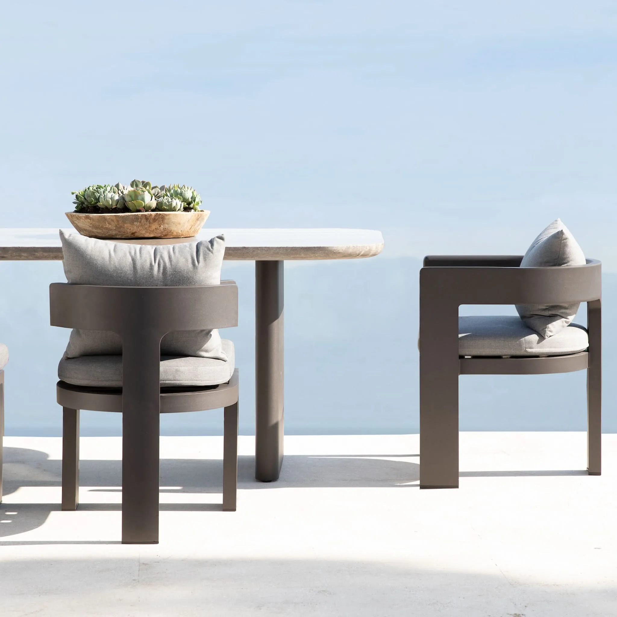 Victoria Aluminum Dining Chair
