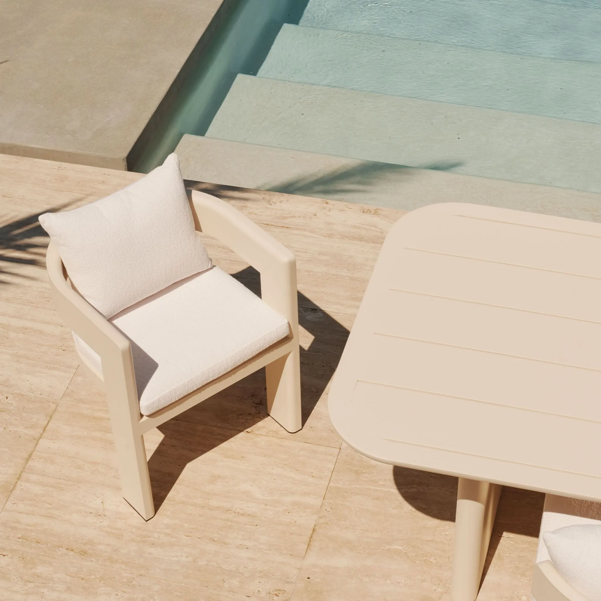 Victoria Aluminum Dining Chair