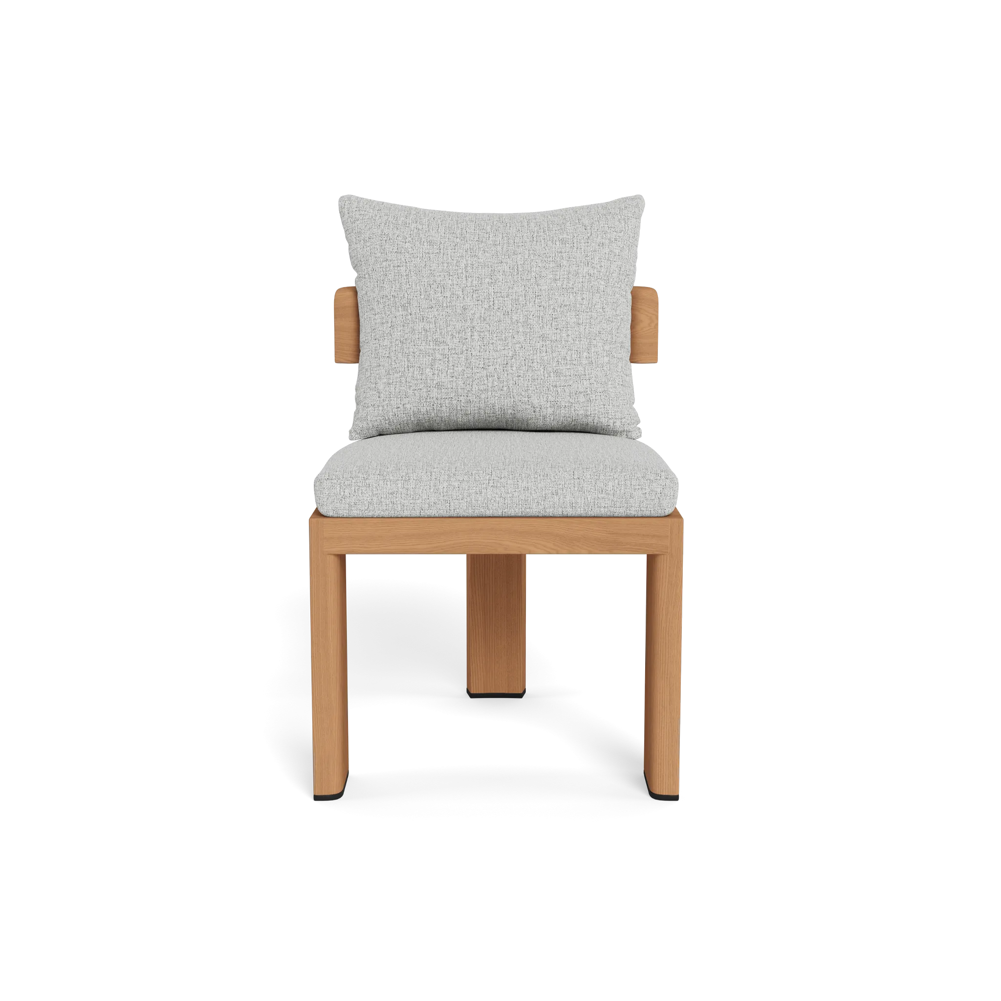 Victoria Teak Armless Dining Chairoutdoor dining chair with armrests