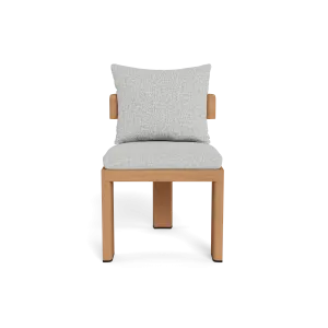 Victoria Teak Armless Dining Chairoutdoor dining chair with armrests