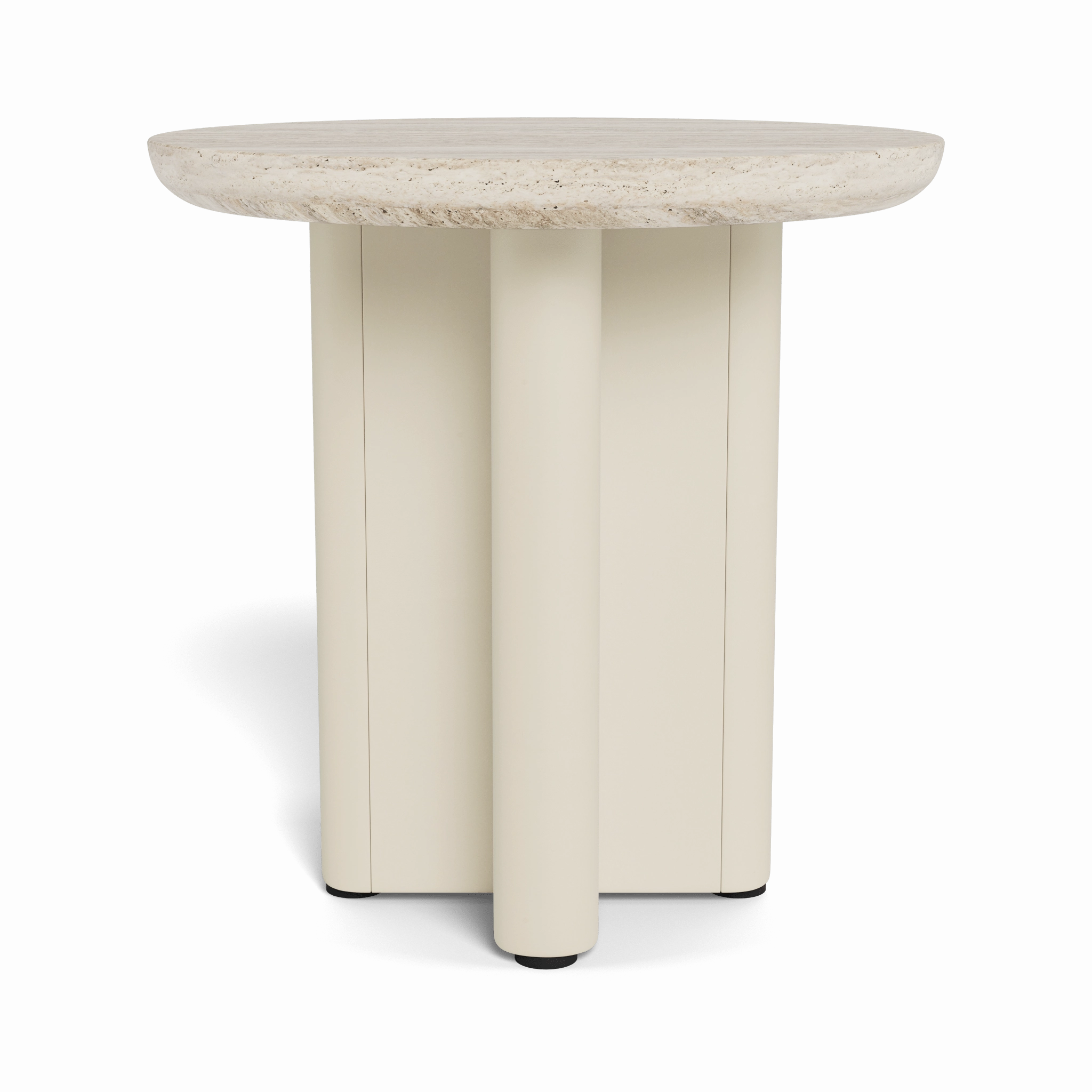 Victoria Aluminum Round Side Table