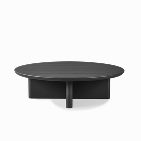 Victoria Aluminum Round Slatted Coffee Tableoutdoor coffee table for patio or lounge