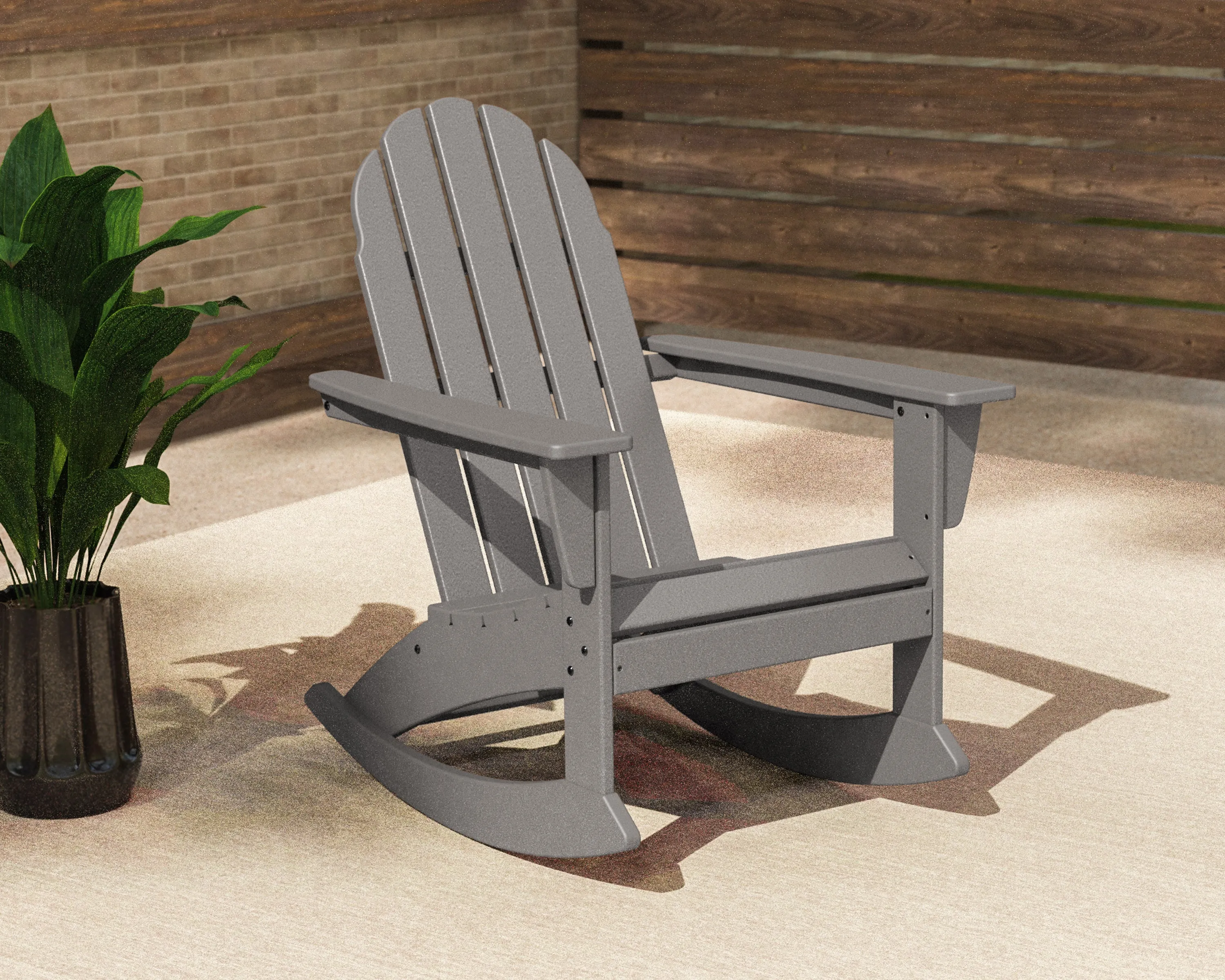 Vineyard Adirondack Rocking Chair