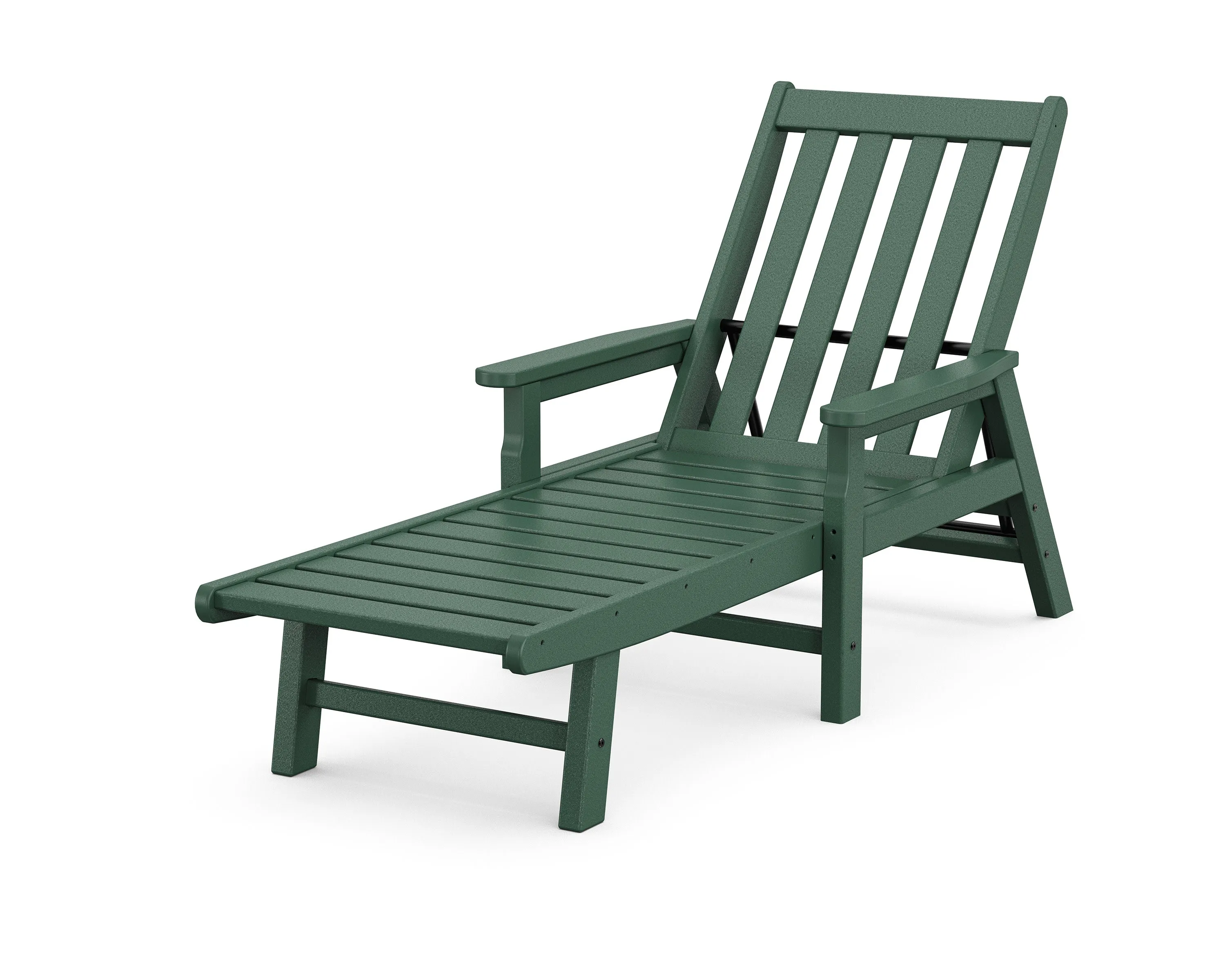 Vineyard Chaise with Arms