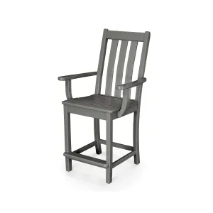 Vineyard Counter Arm Chairoutdoor patio dining furniture set