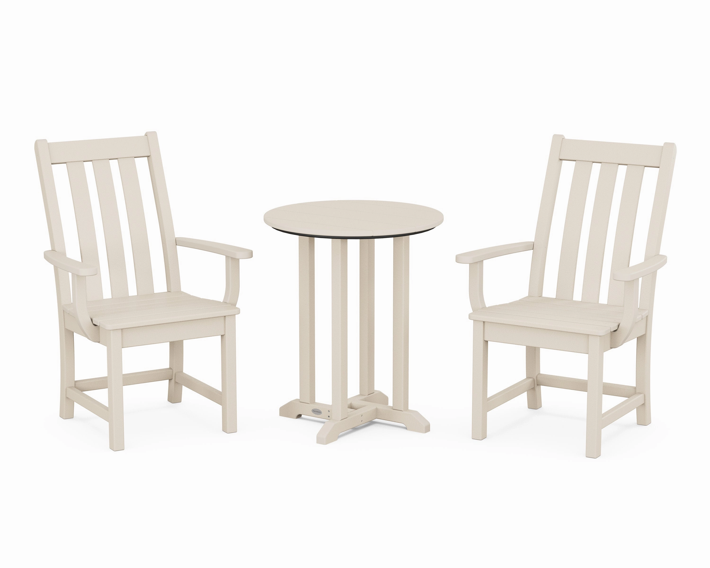 Vineyard 3-Piece Round Bistro Dining Set