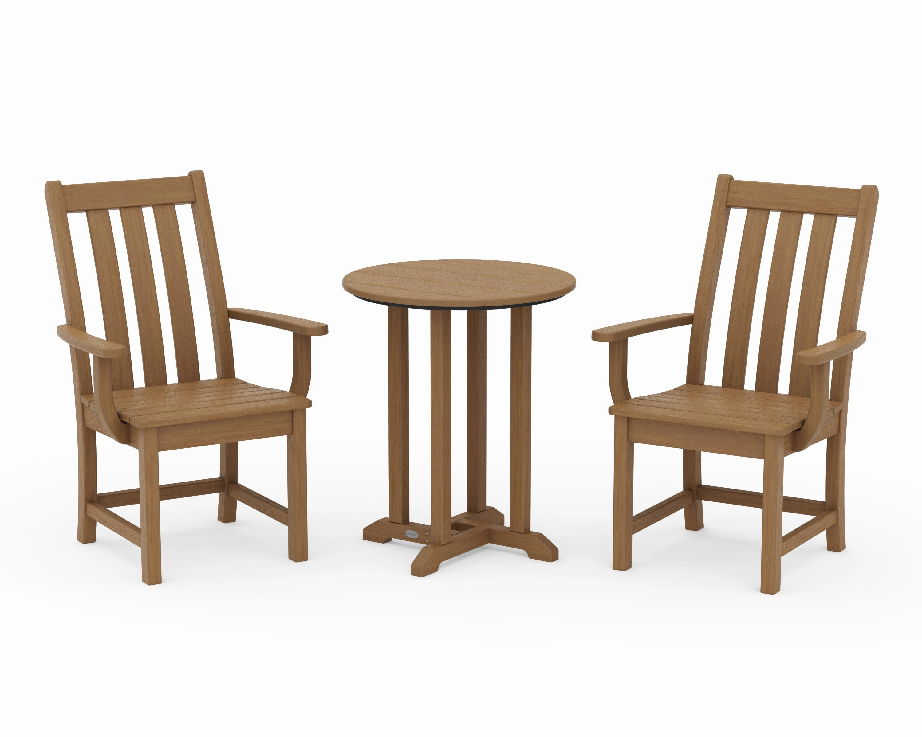 Vineyard 3-Piece Round Bistro Dining Set