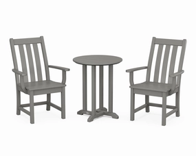 Vineyard 3-Piece Round Bistro Dining Setoutdoor patio furniture set