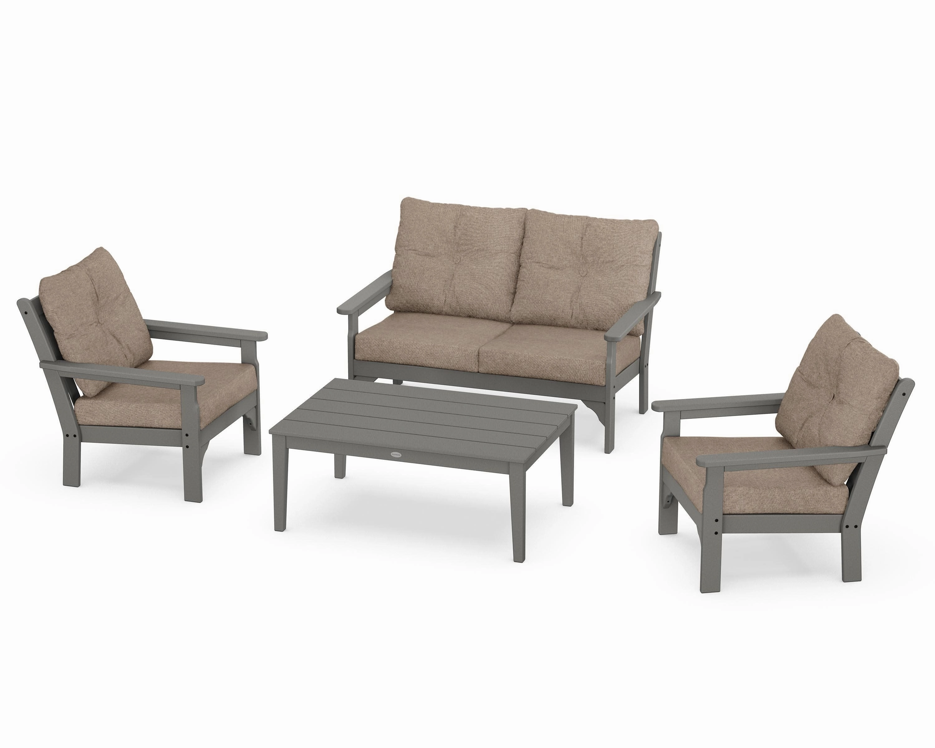Vineyard 4-Piece Deep Seating Set