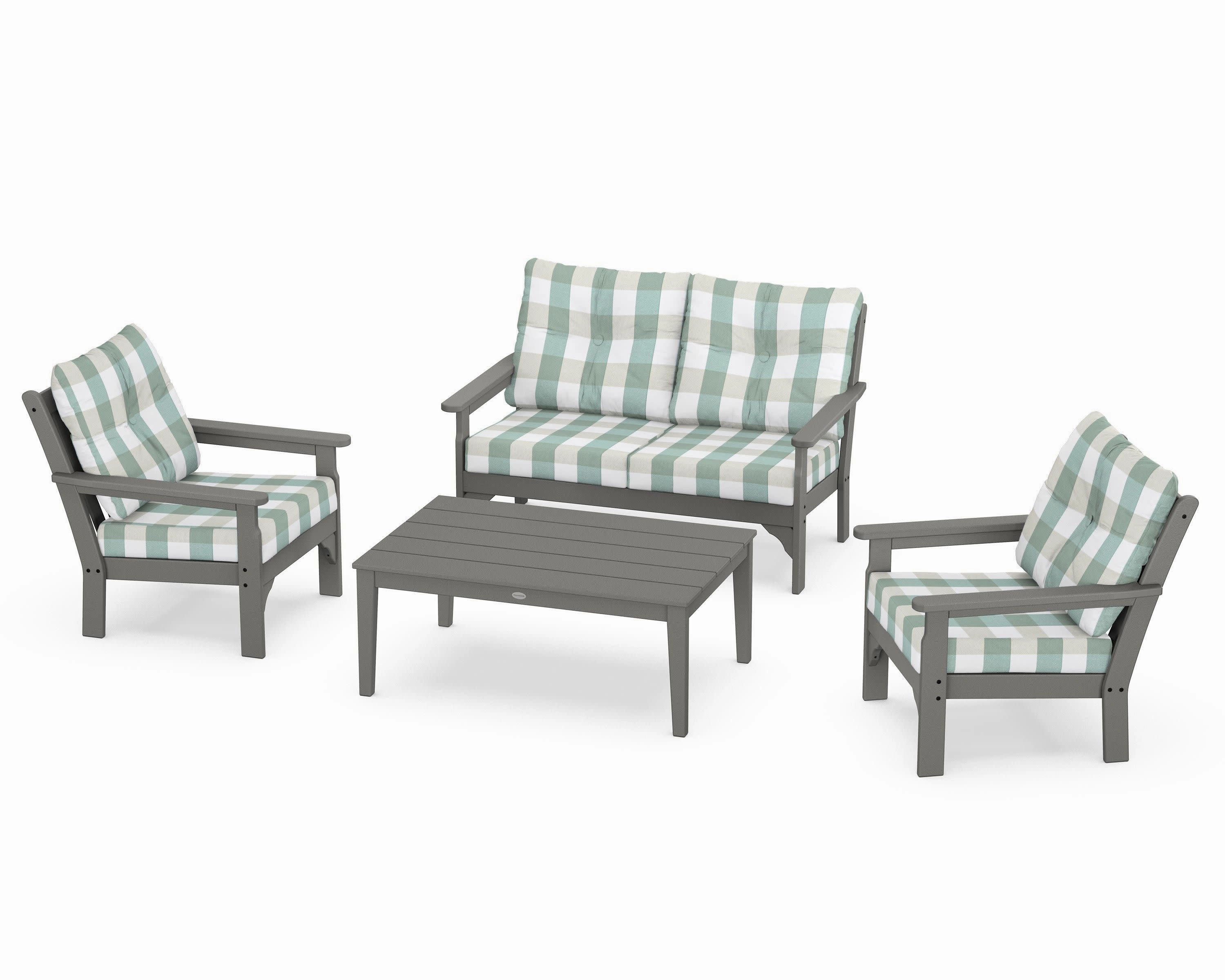 Vineyard 4-Piece Deep Seating Set