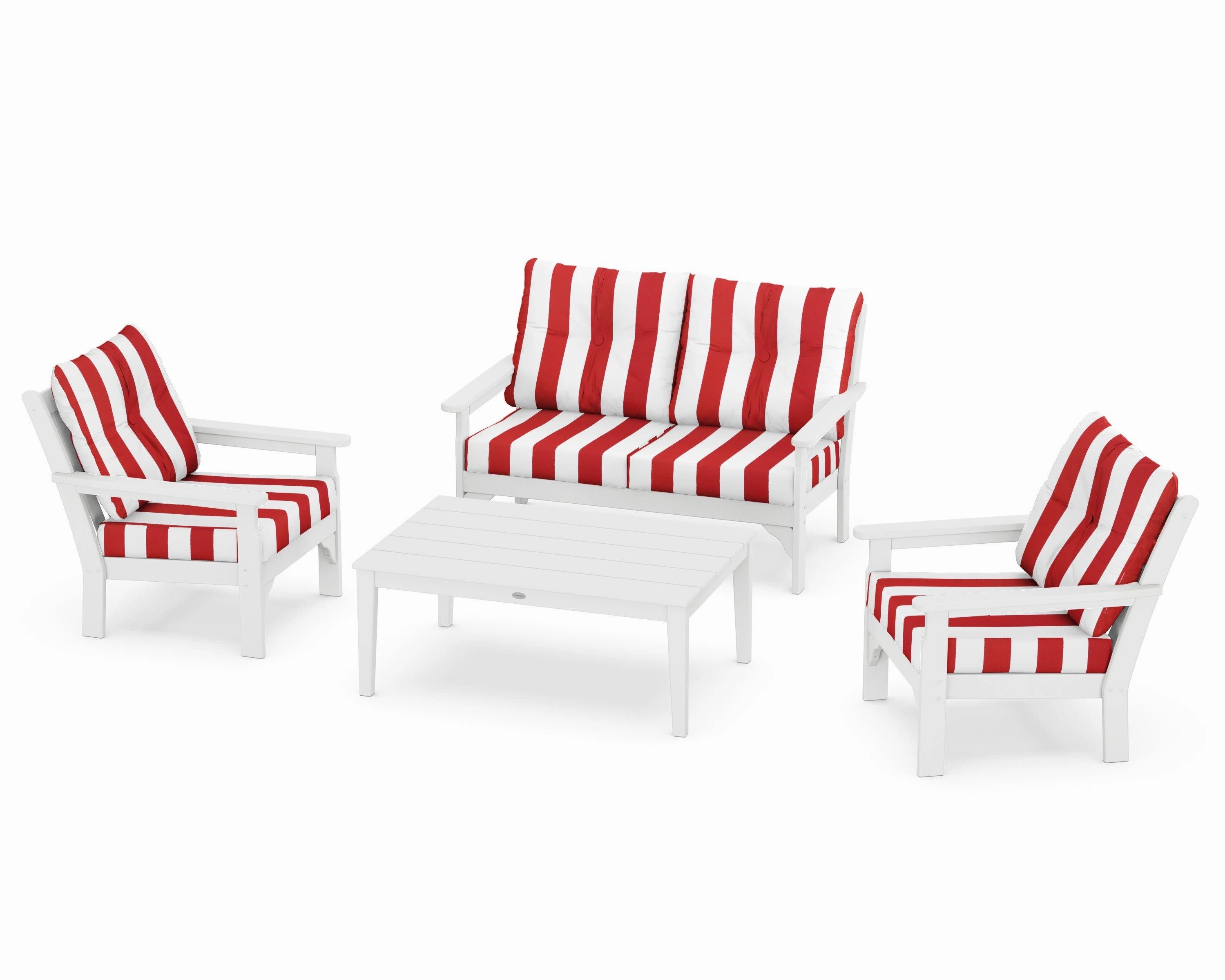 Vineyard 4-Piece Deep Seating Set
