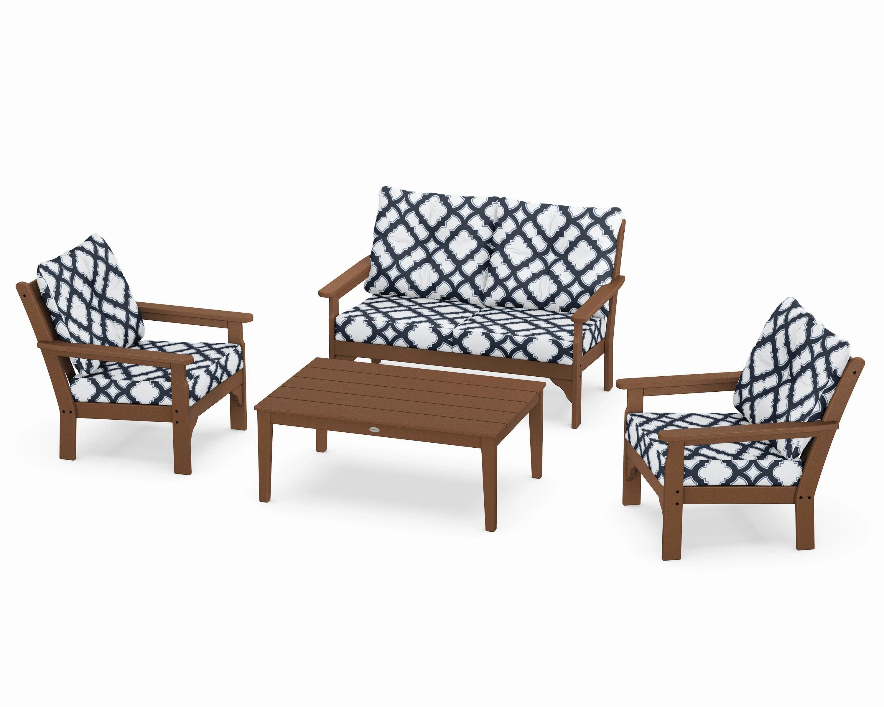 Vineyard 4-Piece Deep Seating Set