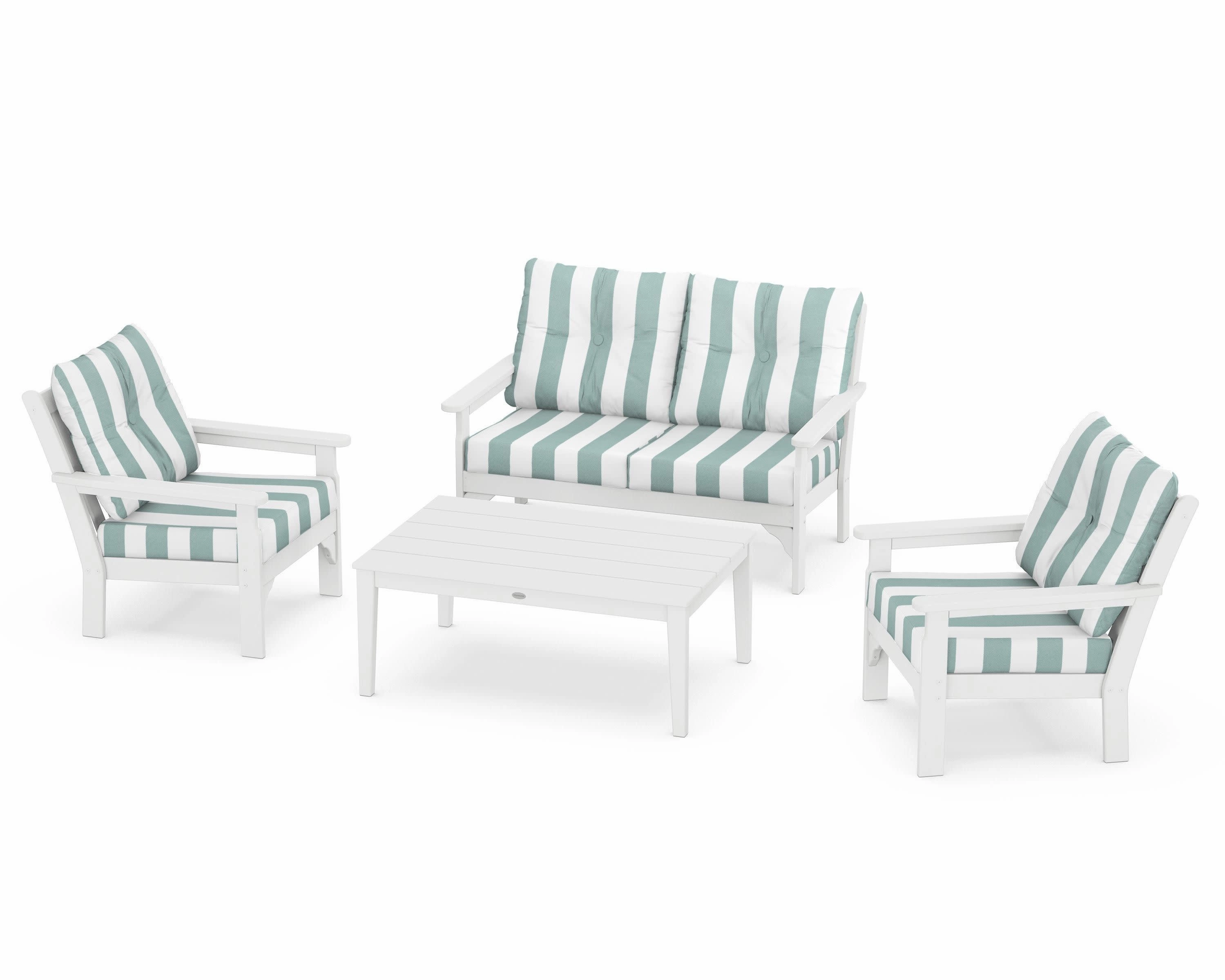 Vineyard 4-Piece Deep Seating Set