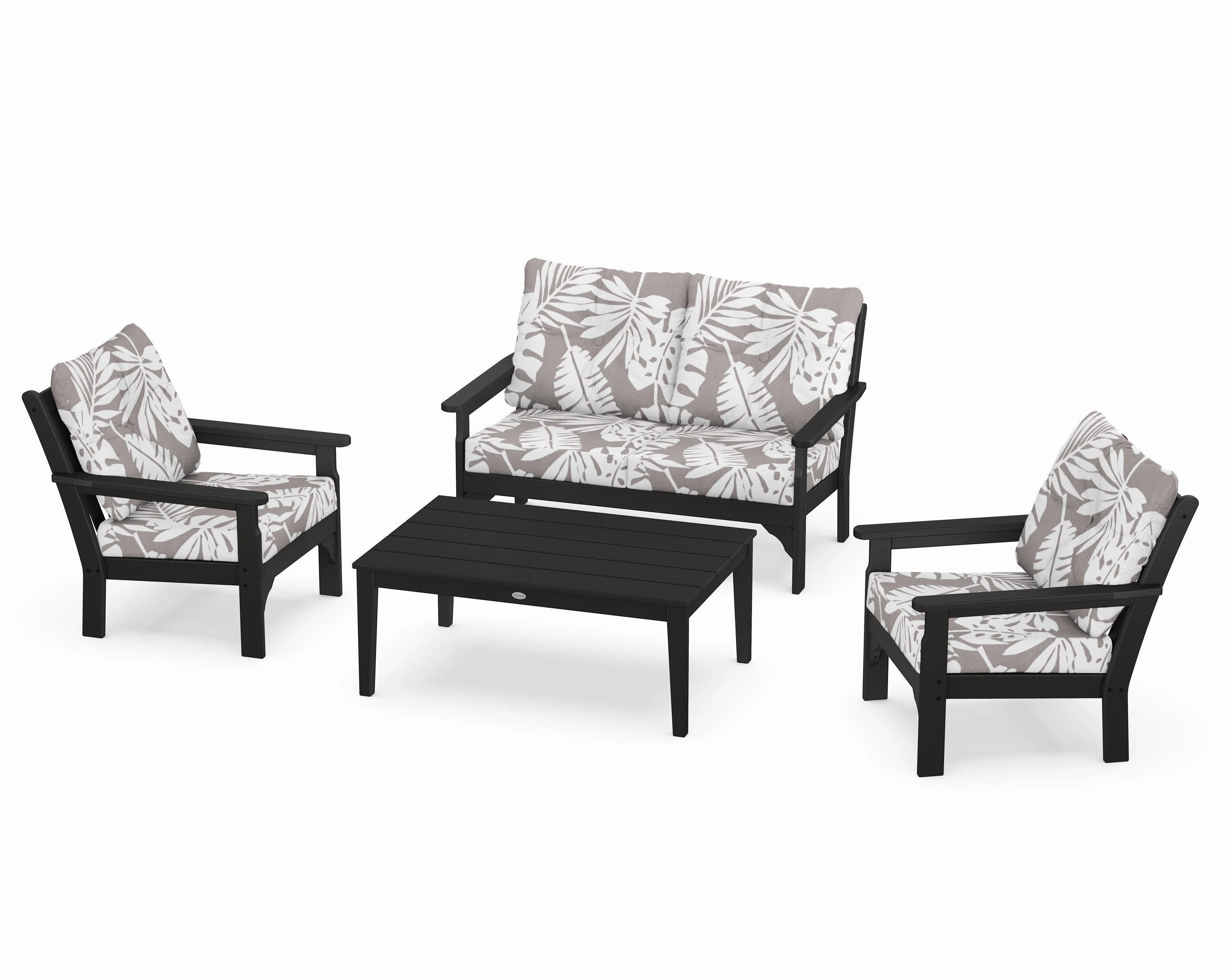 Vineyard 4-Piece Deep Seating Set
