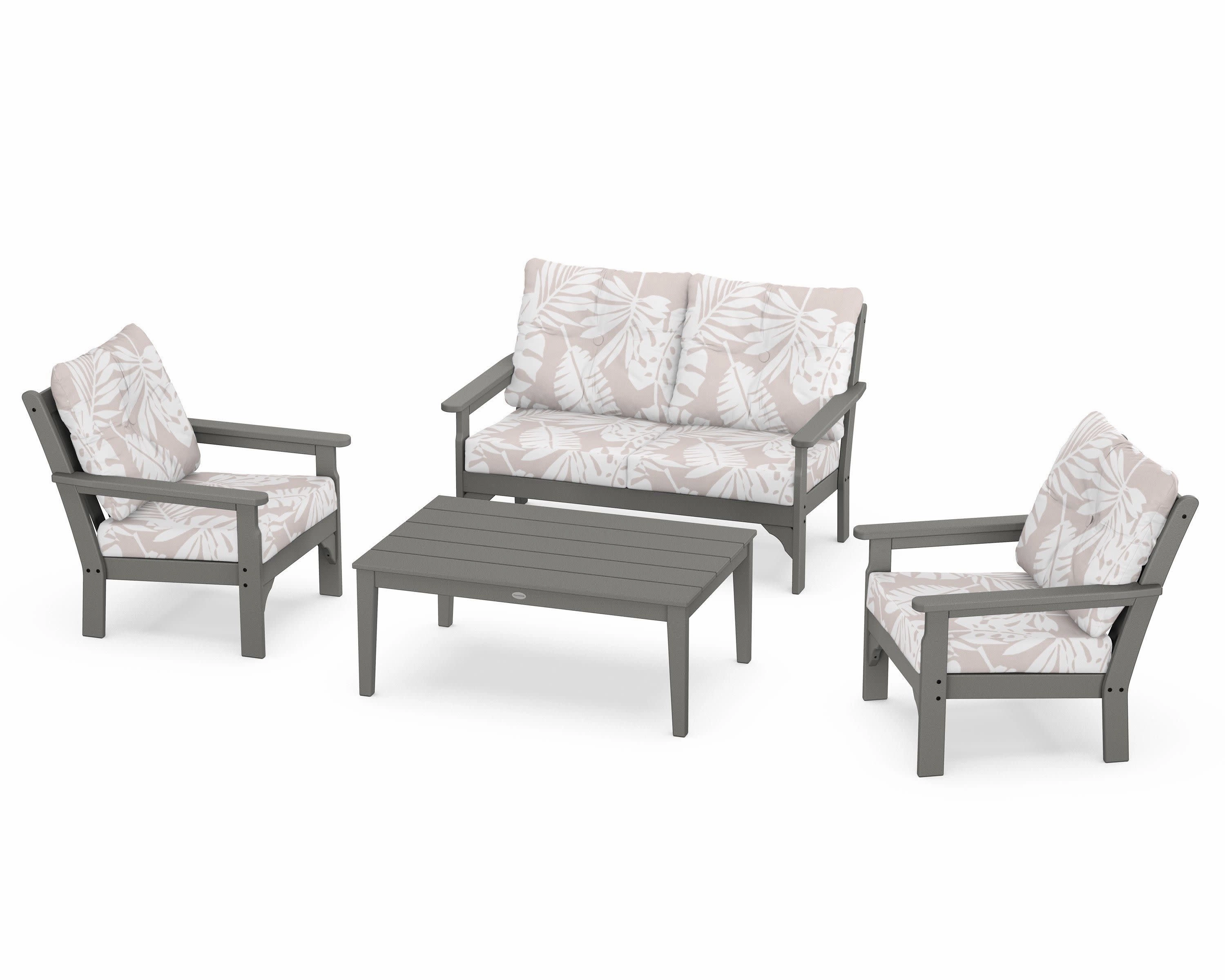 Vineyard 4-Piece Deep Seating Set