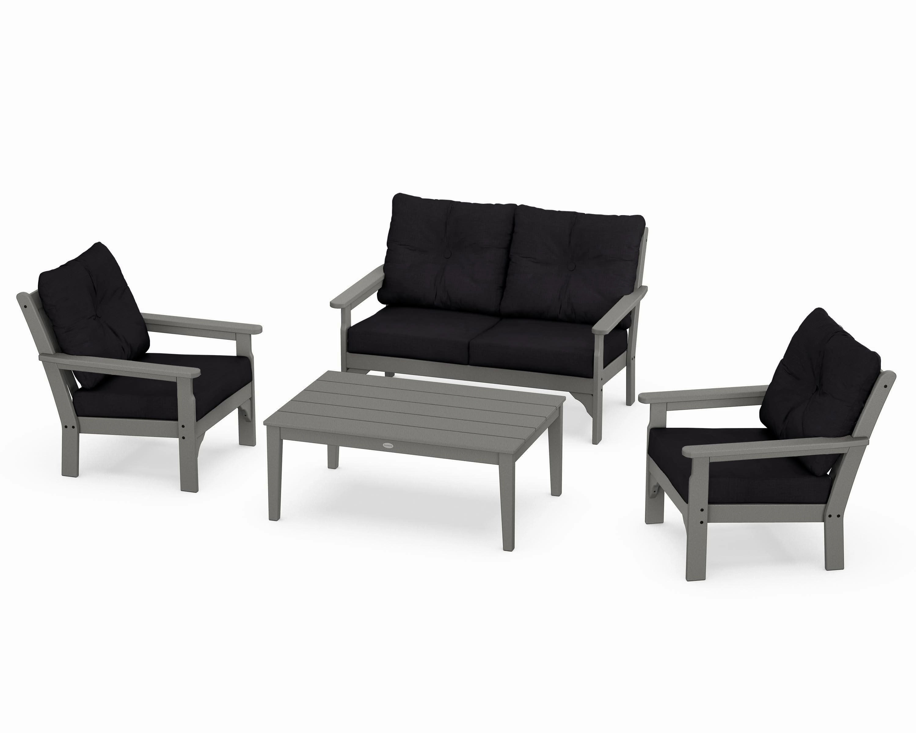 Vineyard 4-Piece Deep Seating Set