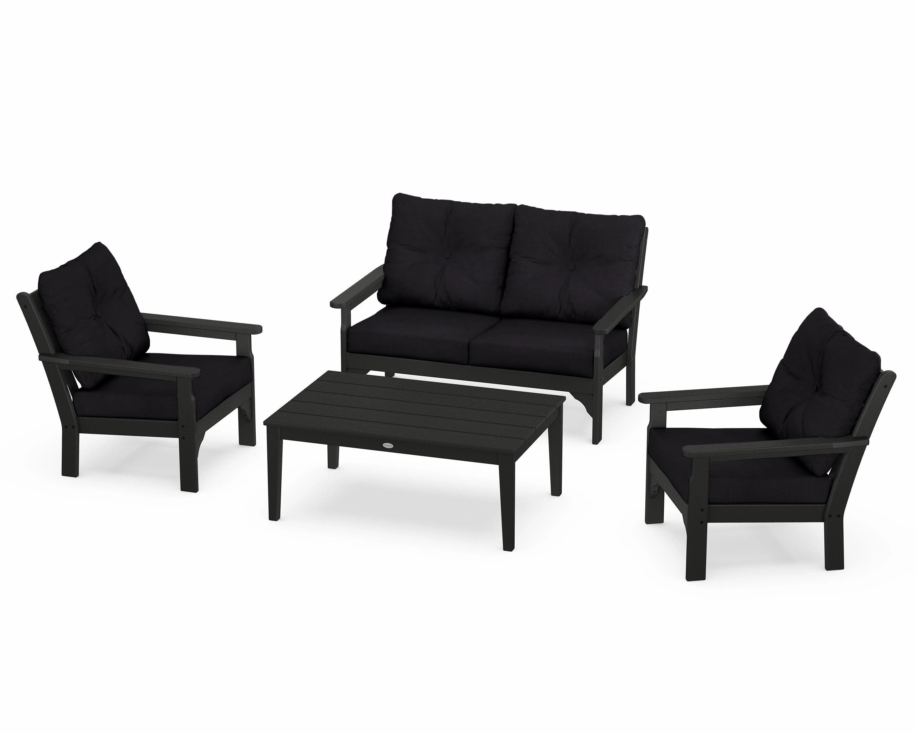 Vineyard 4-Piece Deep Seating Set