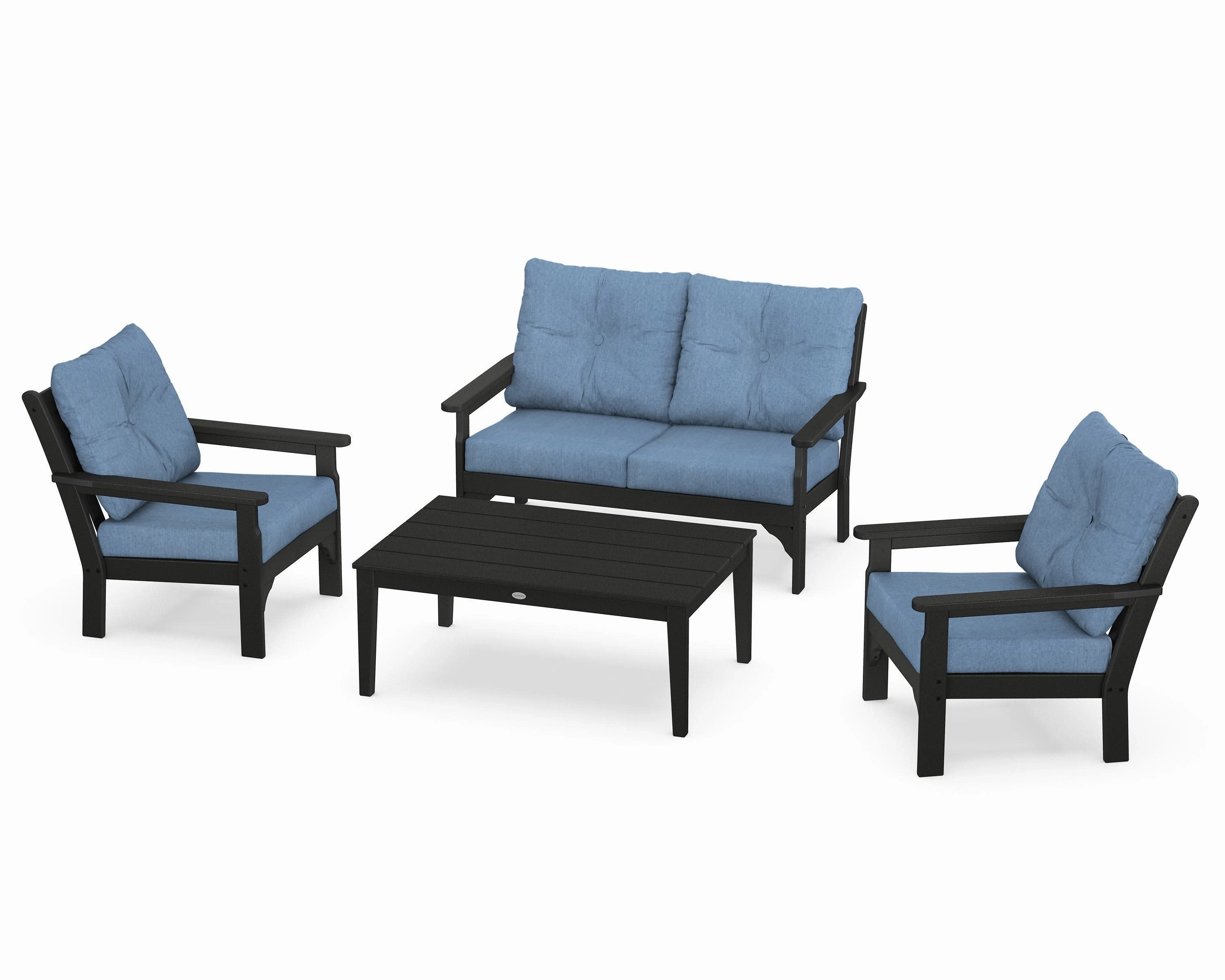 Vineyard 4-Piece Deep Seating Set
