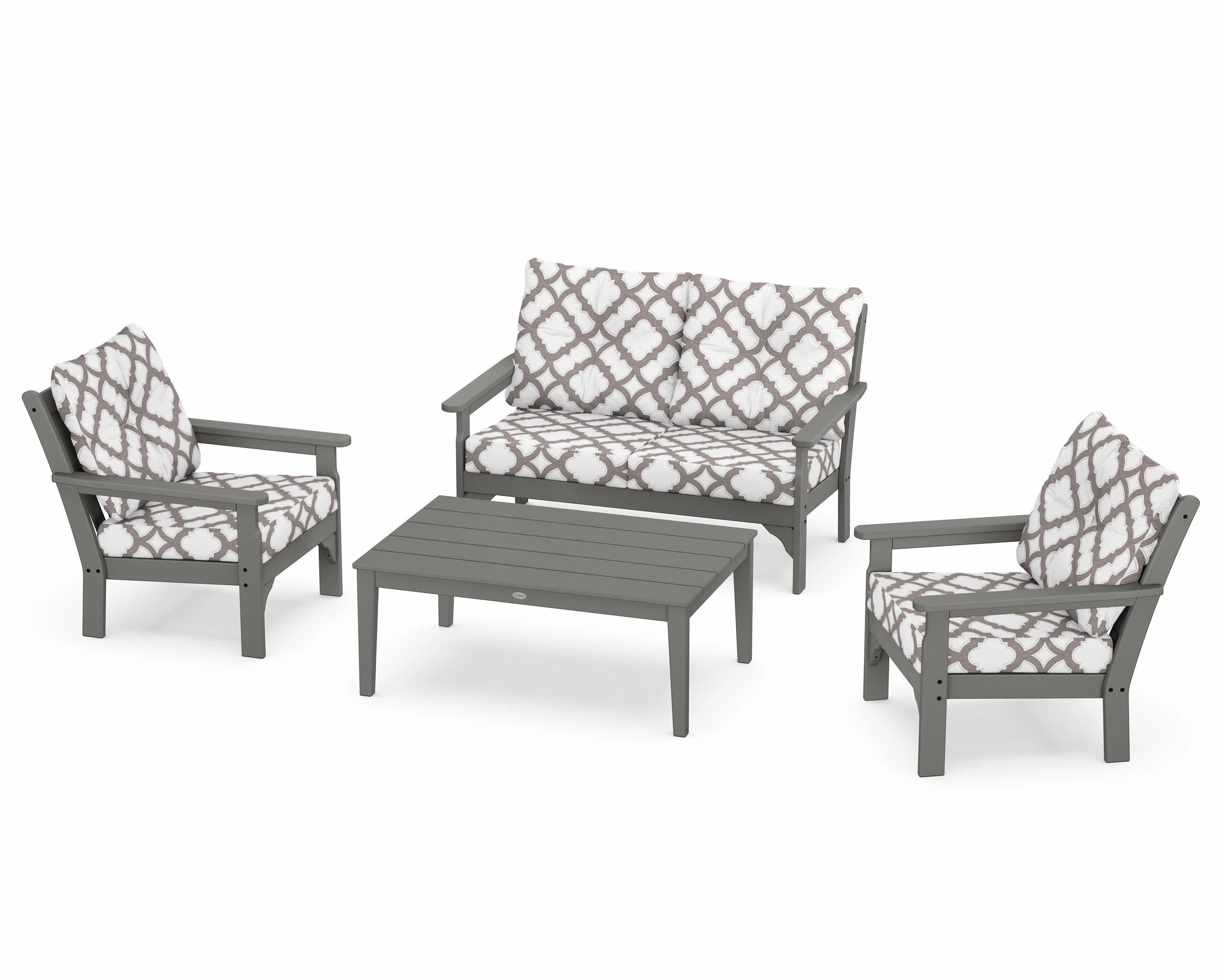 Vineyard 4-Piece Deep Seating Set