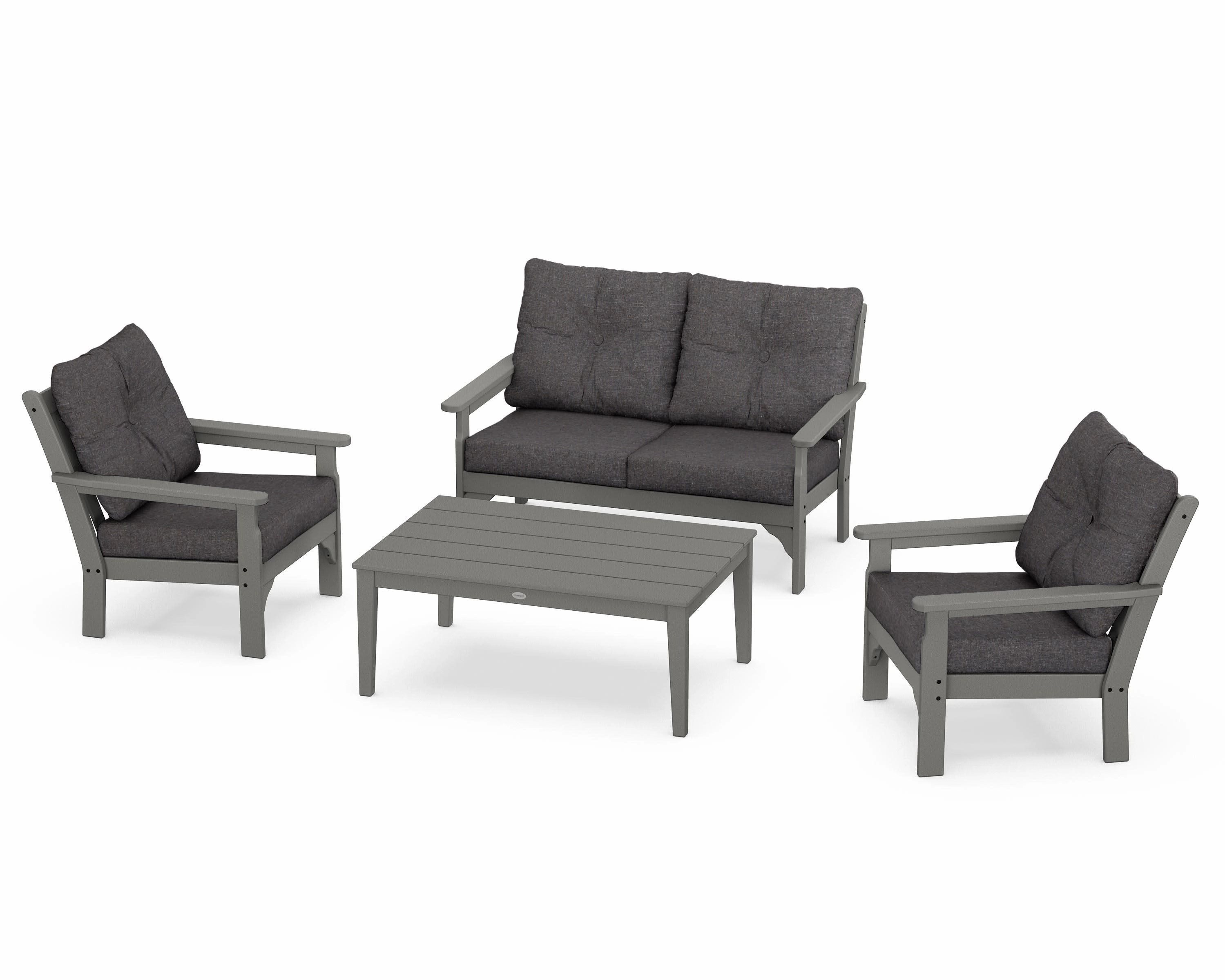 Vineyard 4-Piece Deep Seating Set