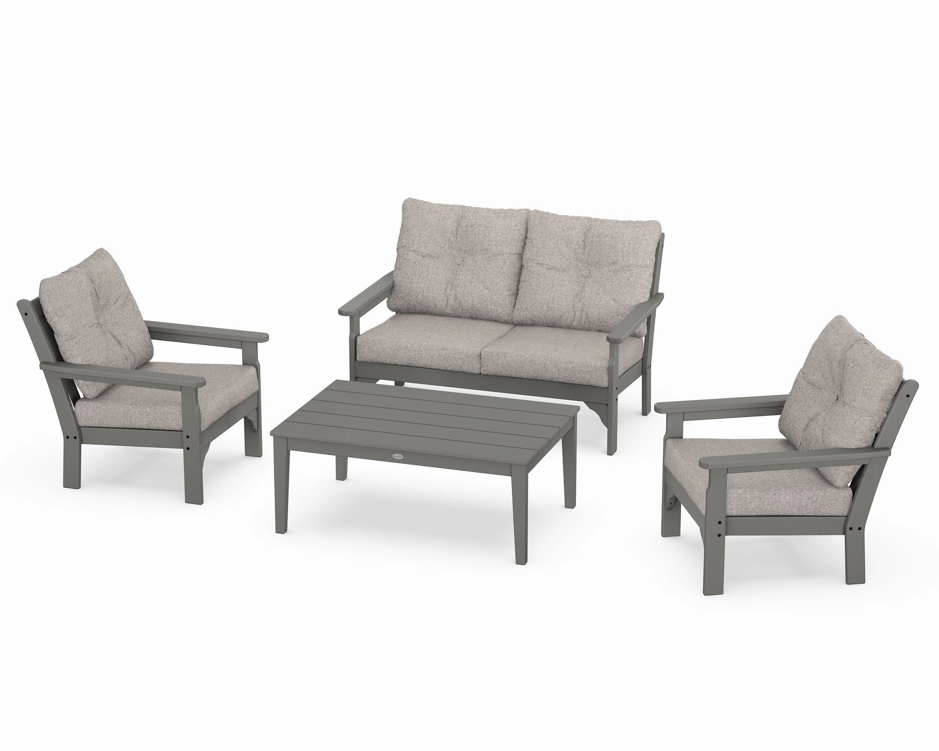 Vineyard 4-Piece Deep Seating Set