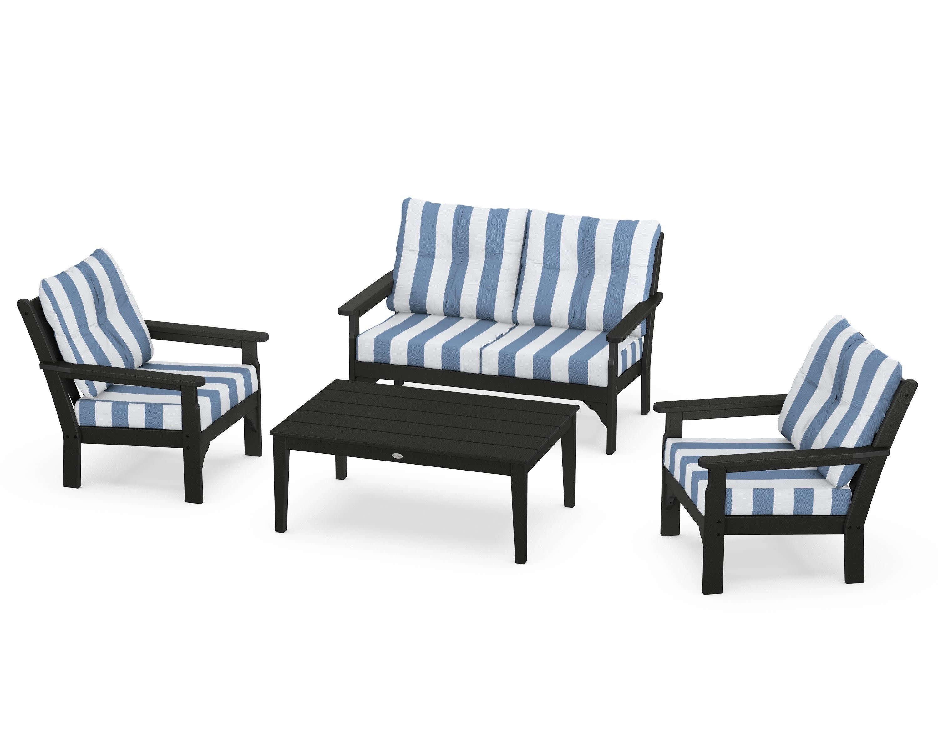 Vineyard 4-Piece Deep Seating Set
