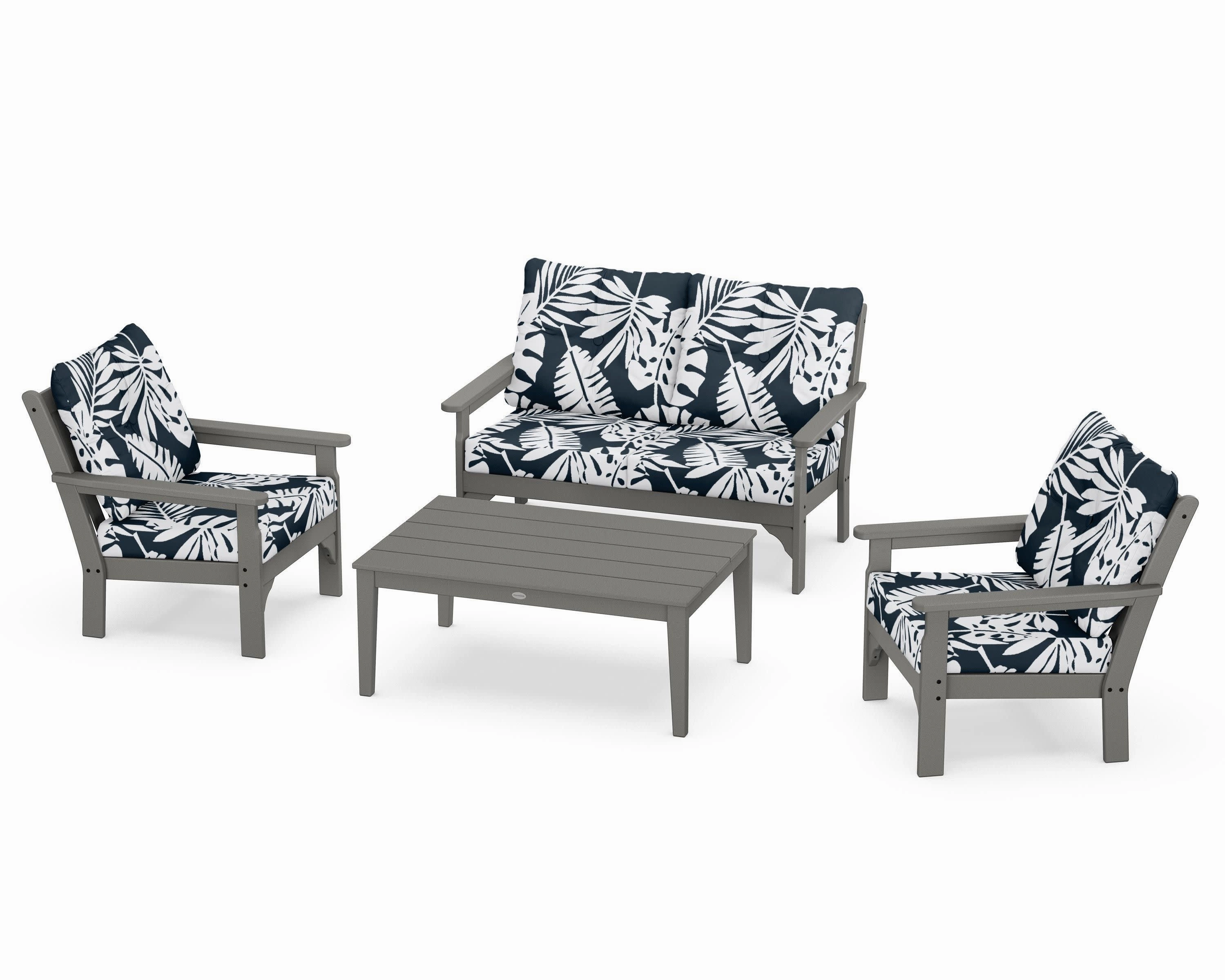 Vineyard 4-Piece Deep Seating Set