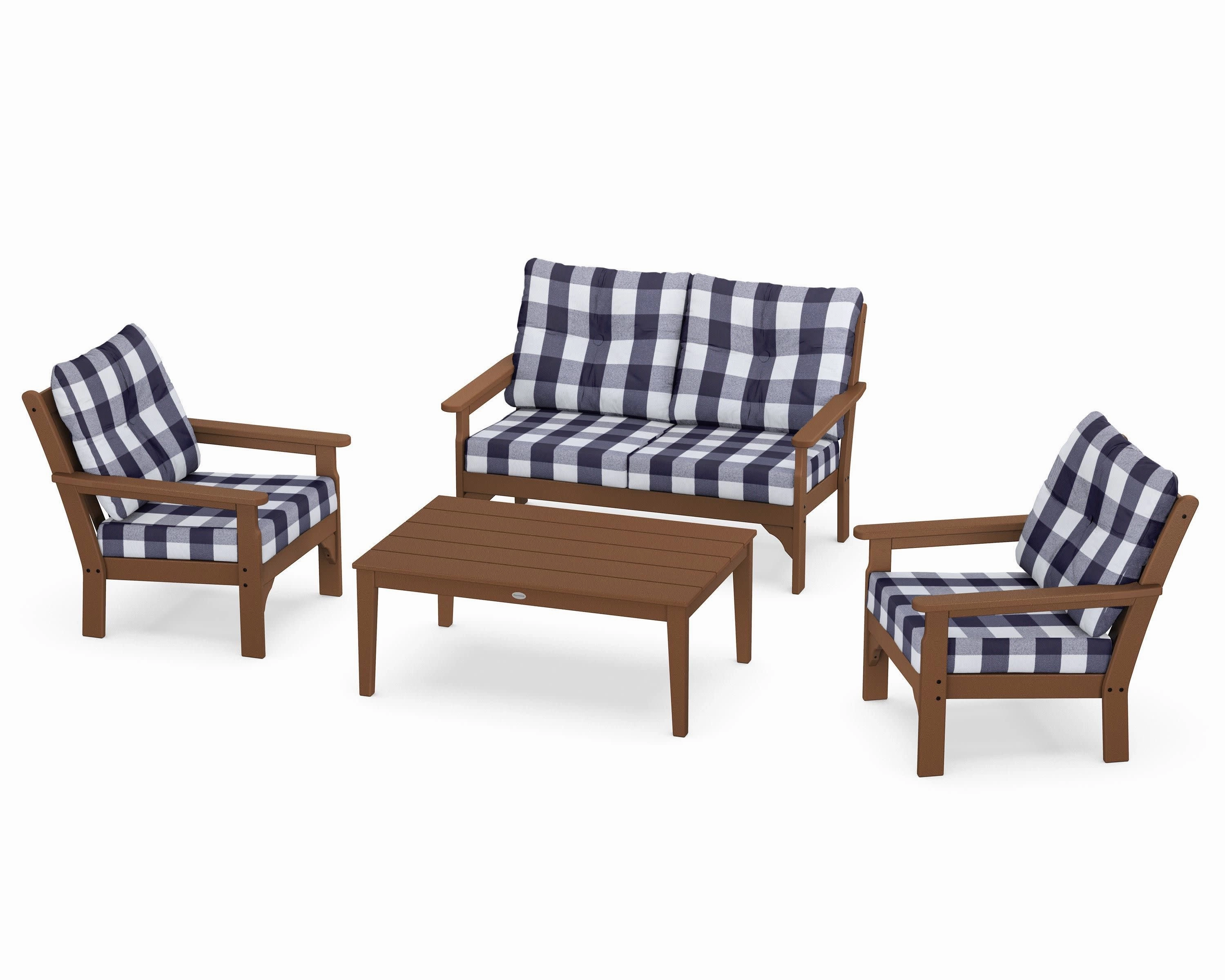 Vineyard 4-Piece Deep Seating Set