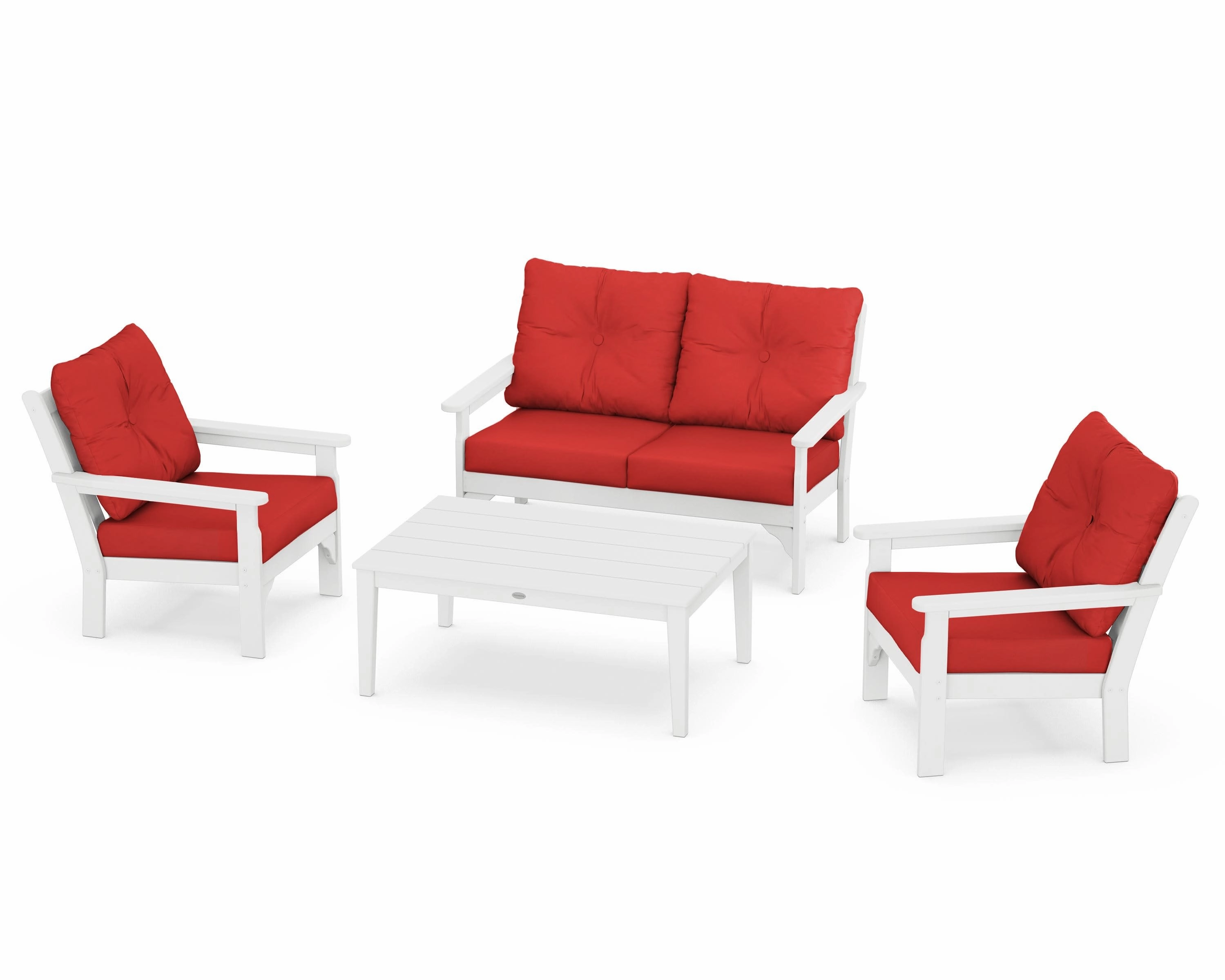 Vineyard 4-Piece Deep Seating Set