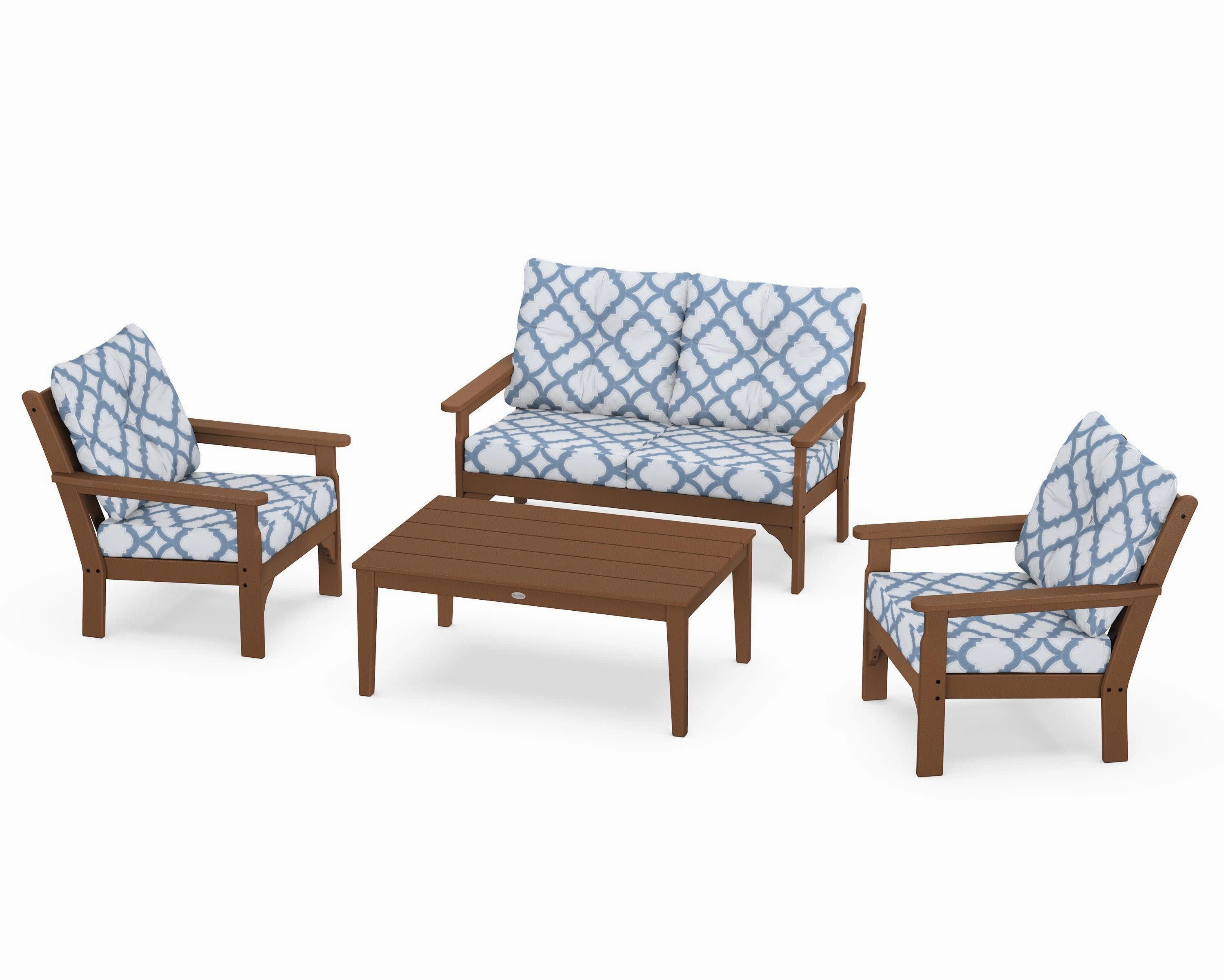 Vineyard 4-Piece Deep Seating Set